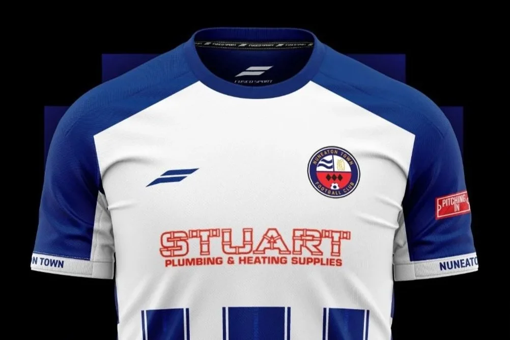 NUNEATON TOWN FC – 2026/27 HOME KIT &amp; SPONSORSHIP ANNOUNCEMENT