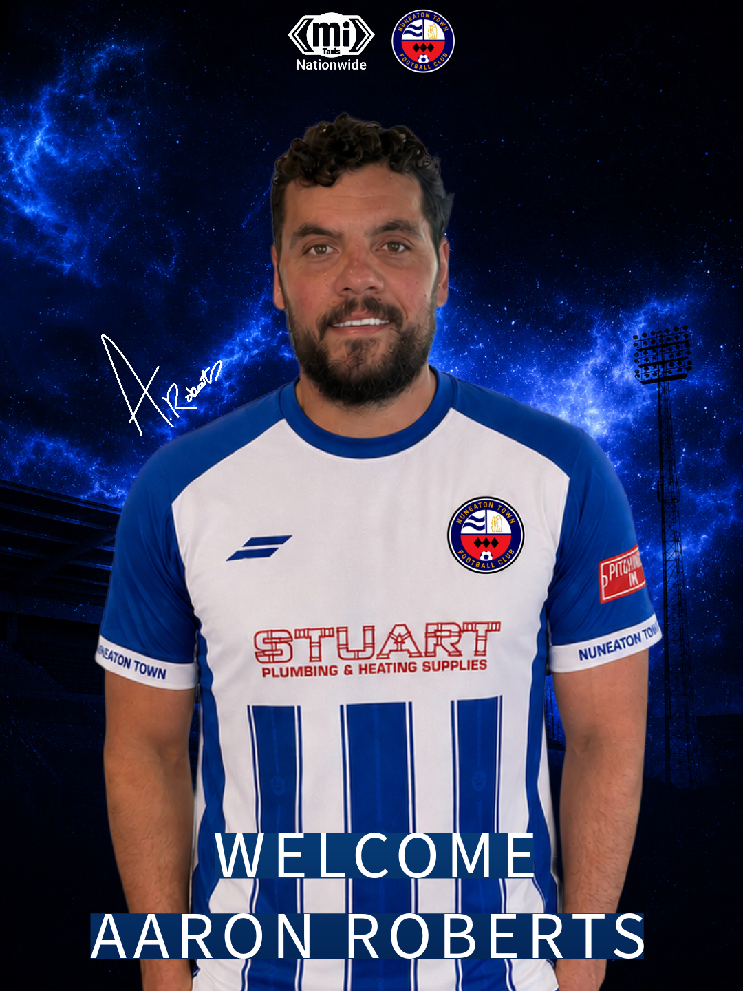 AARON ARRIVES IN SPORTING SWITCH