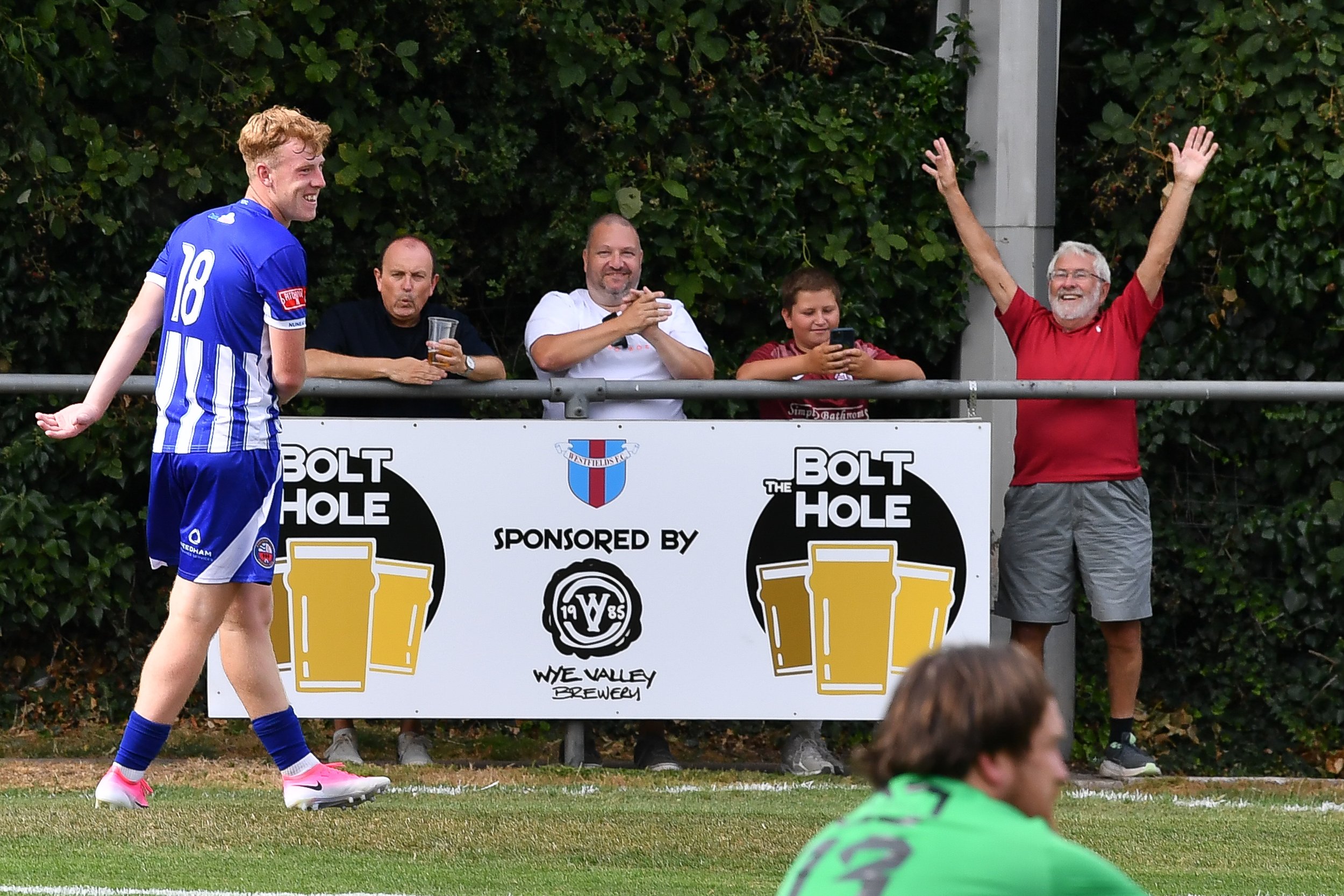 Brad's double is right up Town's 'Stret' as it's a 5 star debut - Match report: Westfields 2 NTFC 5 (FA Cup)