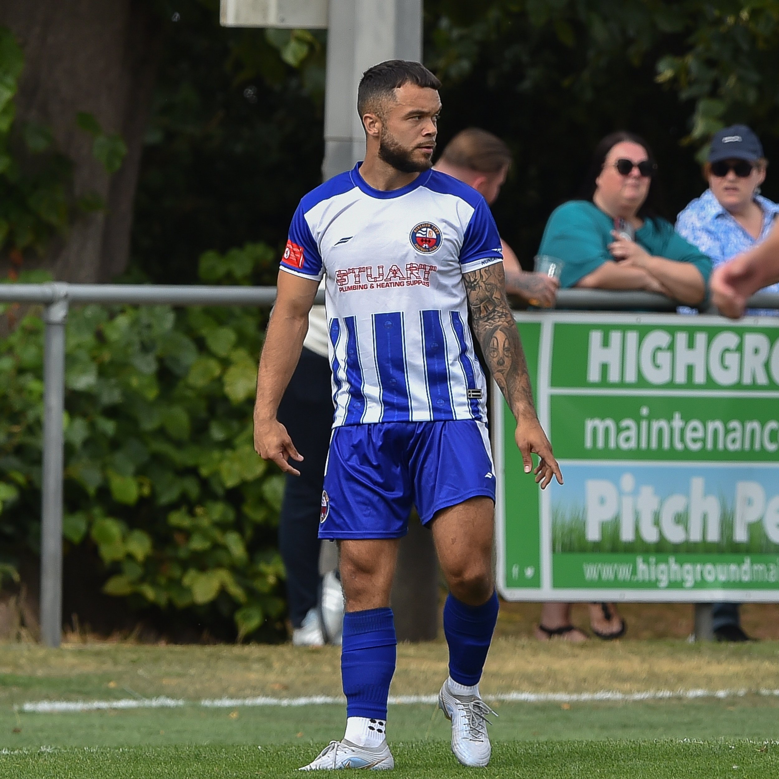 THOMAS CALLS TIME WITH TOWN