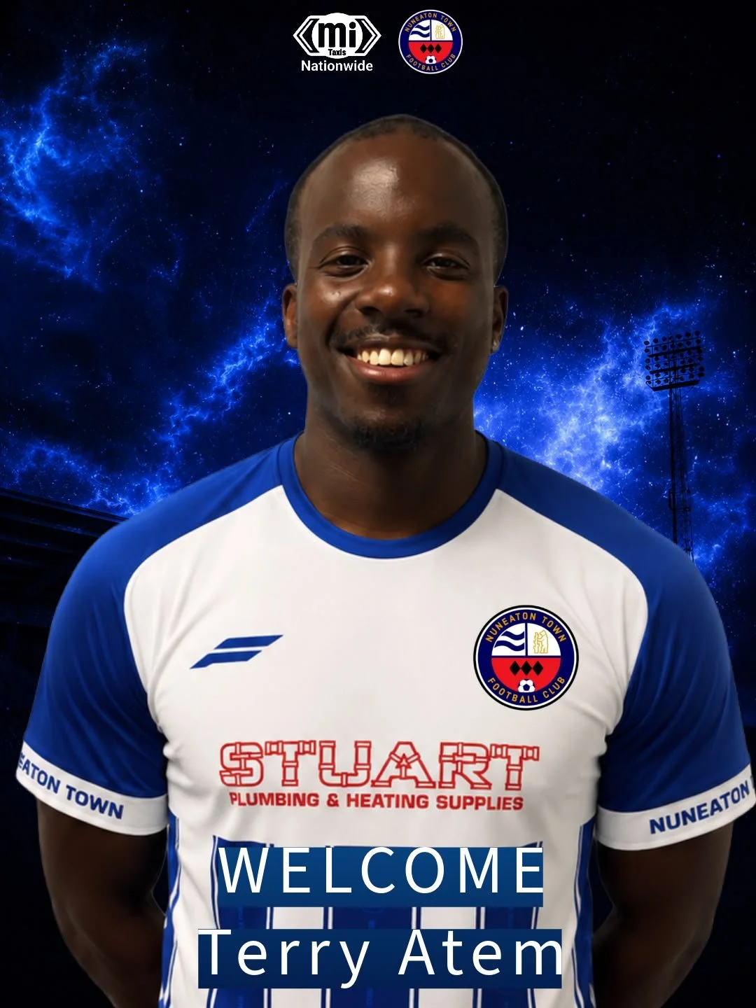 UP AND ATEM FOR TOWN - Terry Atem Joins