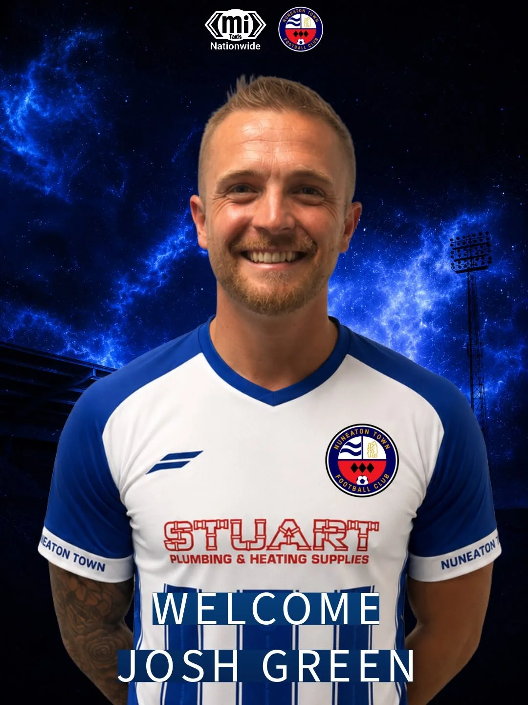 JOSH GIVEN GREEN LIGHT TO SIGN