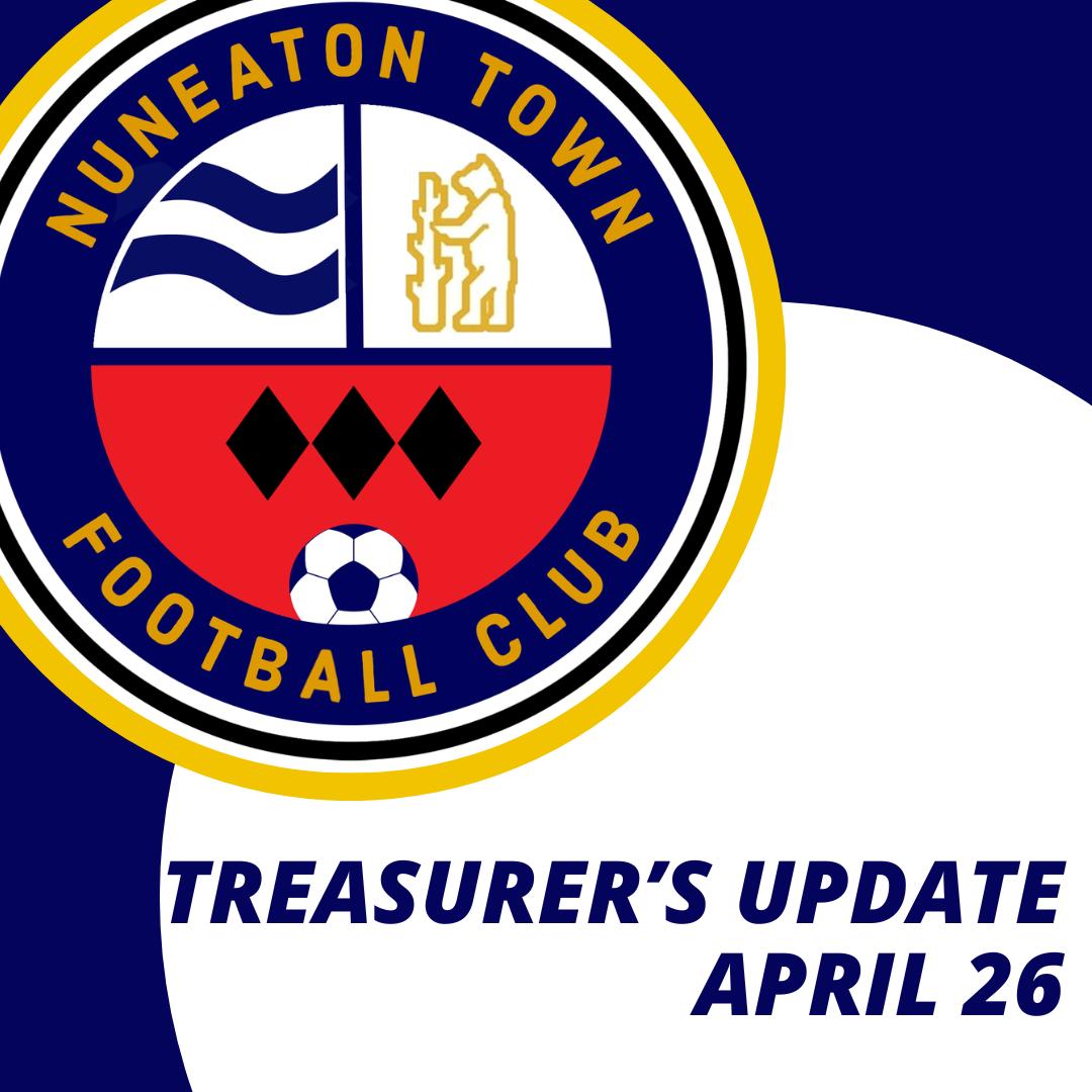 Treasurer’s update - April 2026