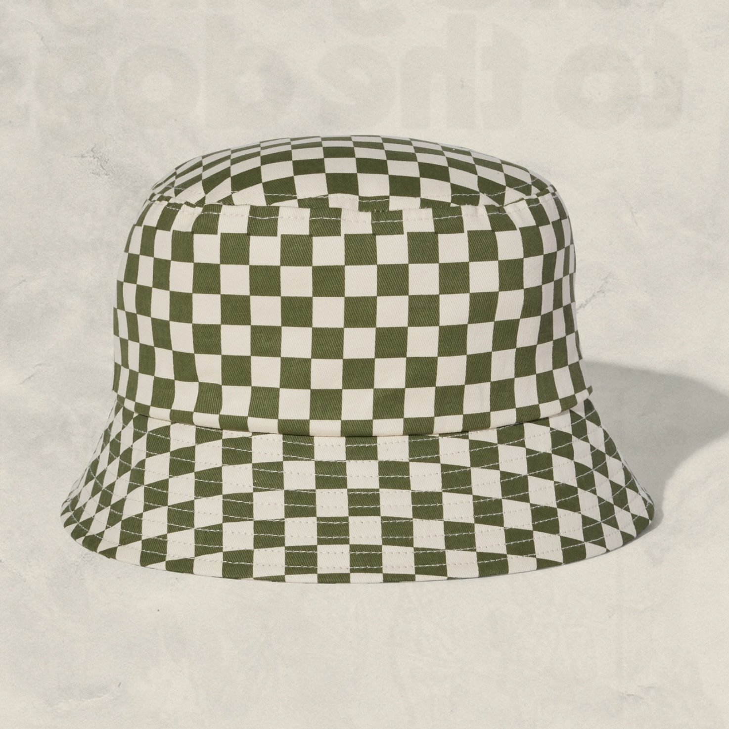 Weld Checkerboard Bucket Hat