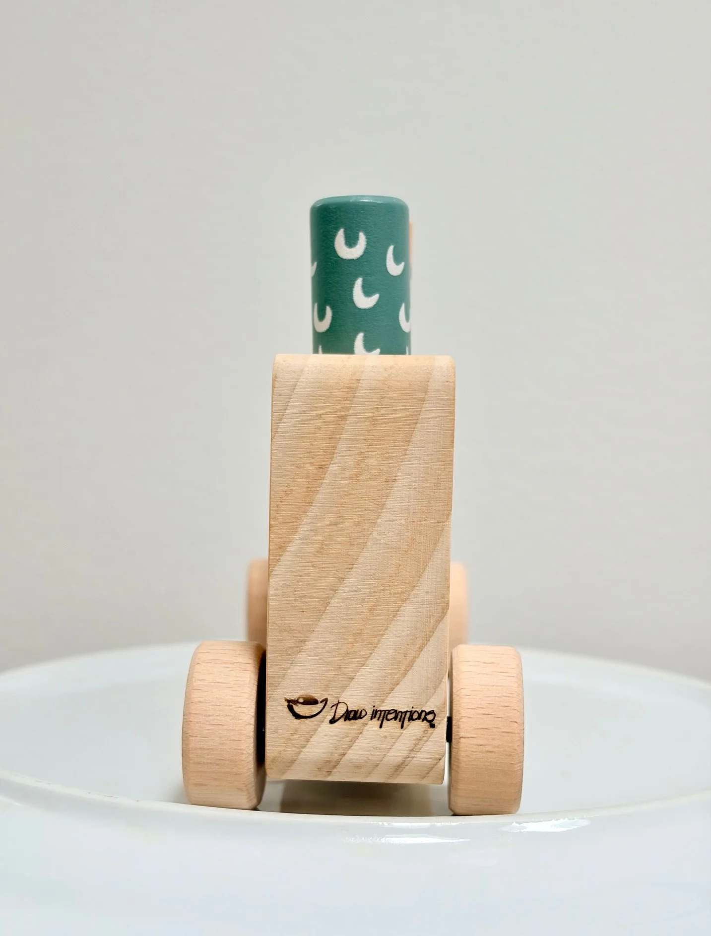 Wooden Animal Bus