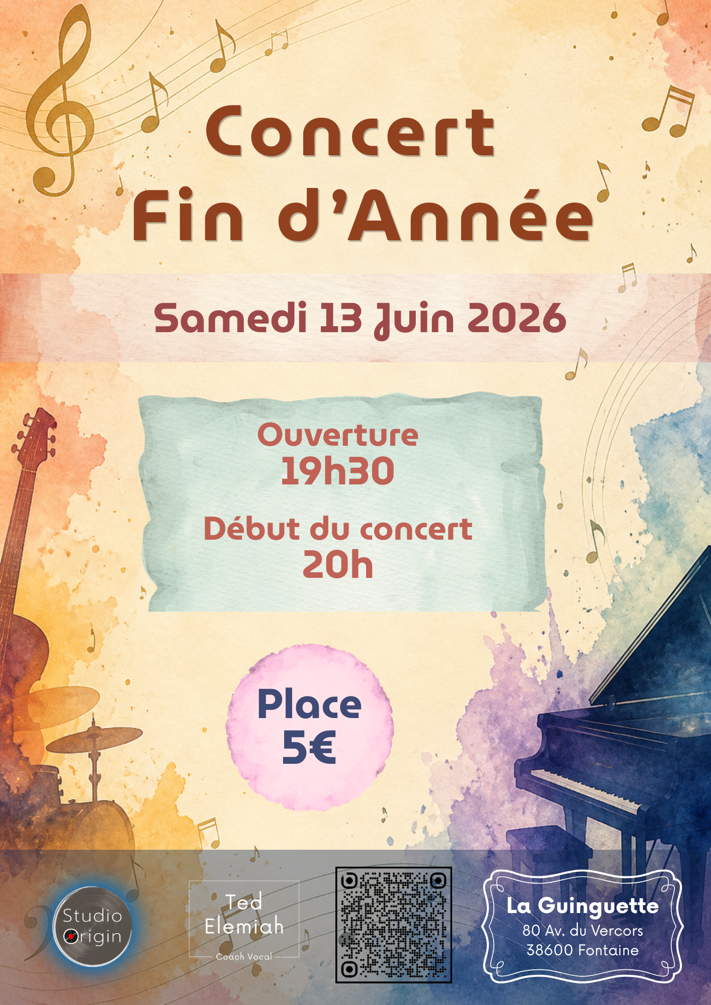 Concert de Fin d’Année 2026