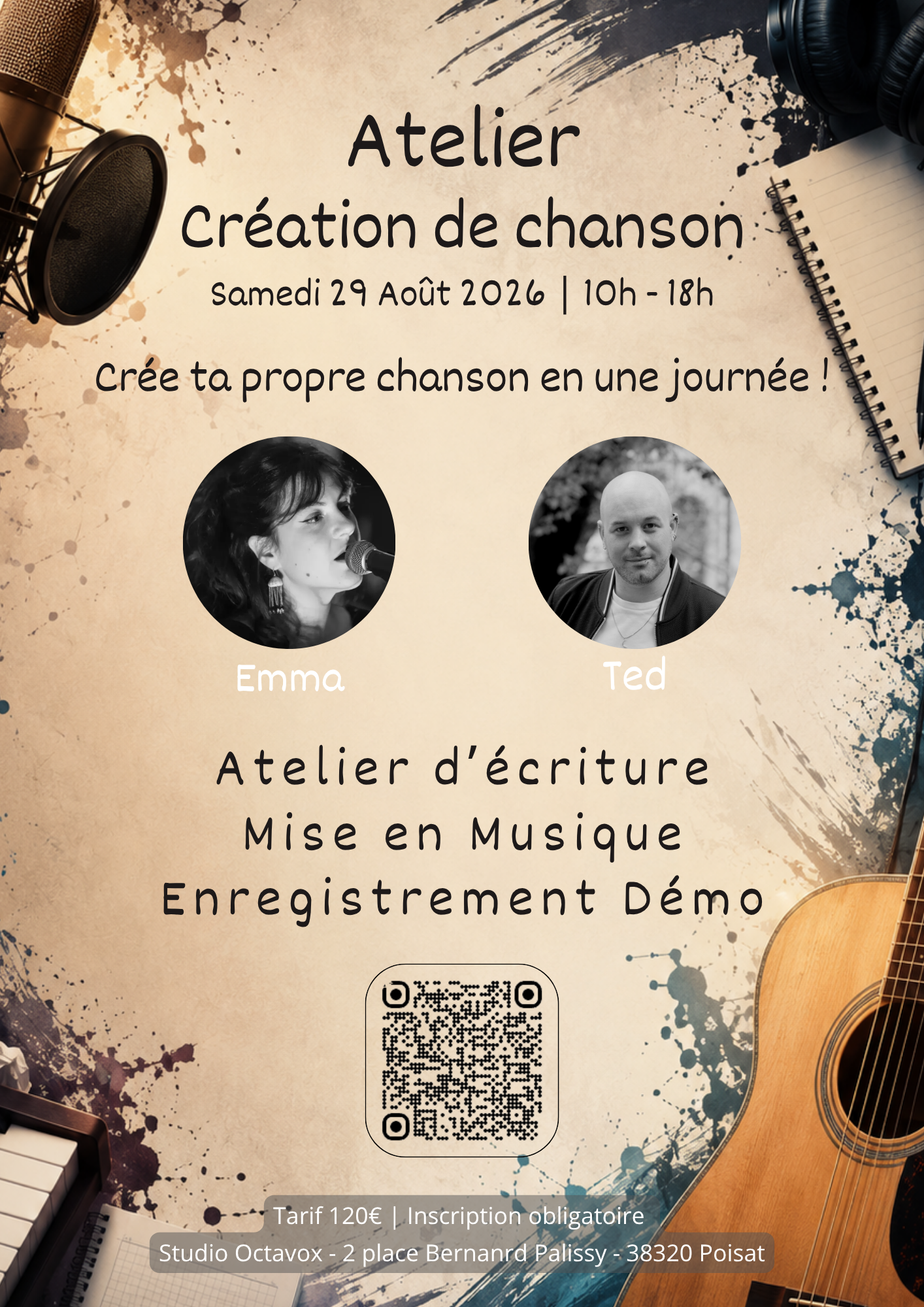 Atelier                      Création de Chanson