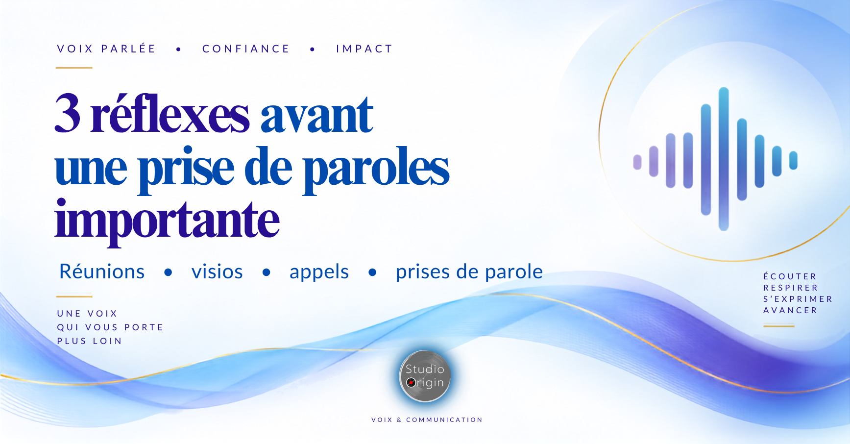 3 réflexes avant une prise de parole importante