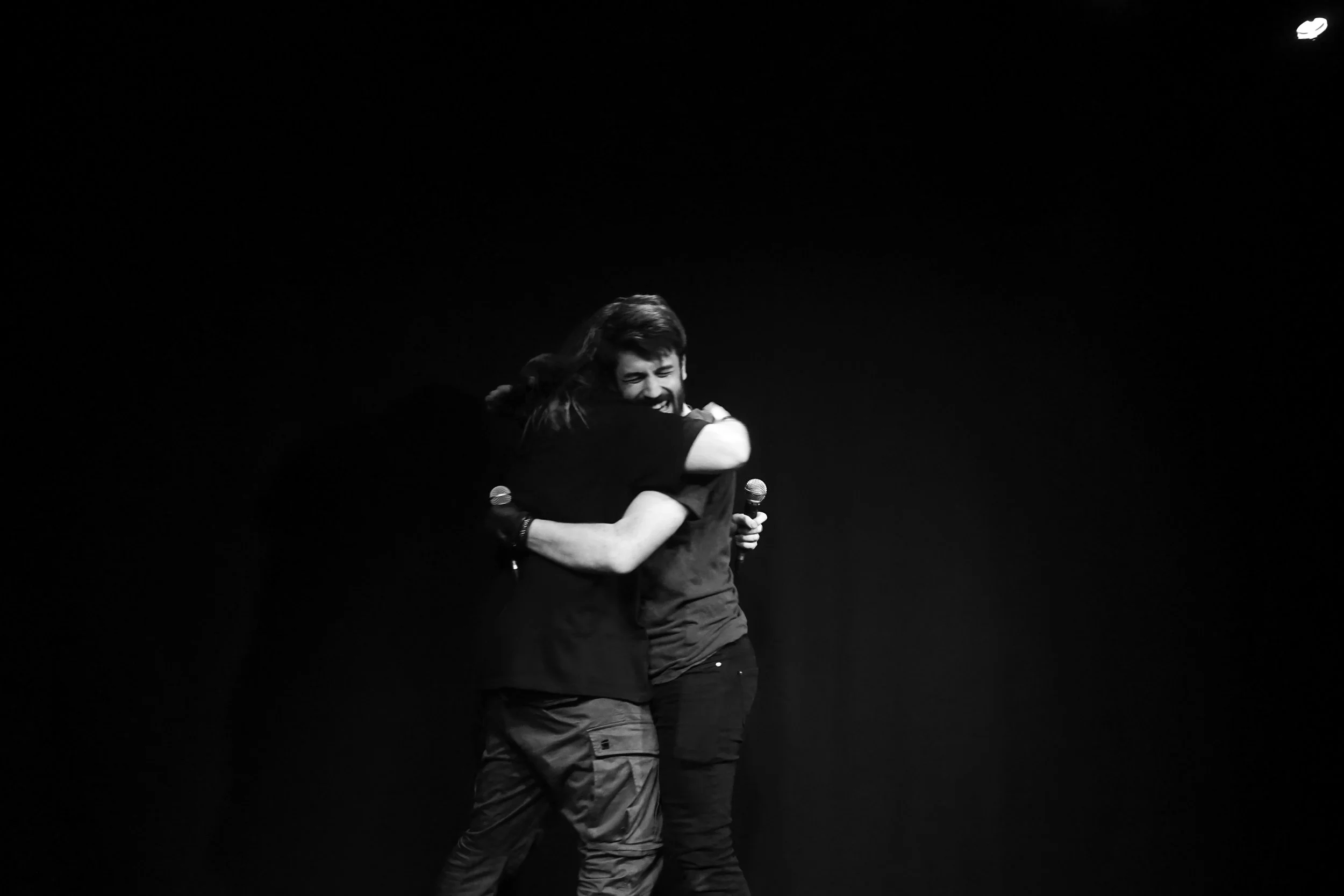 Duo d’élèves de Studio Origin lors d’un concert