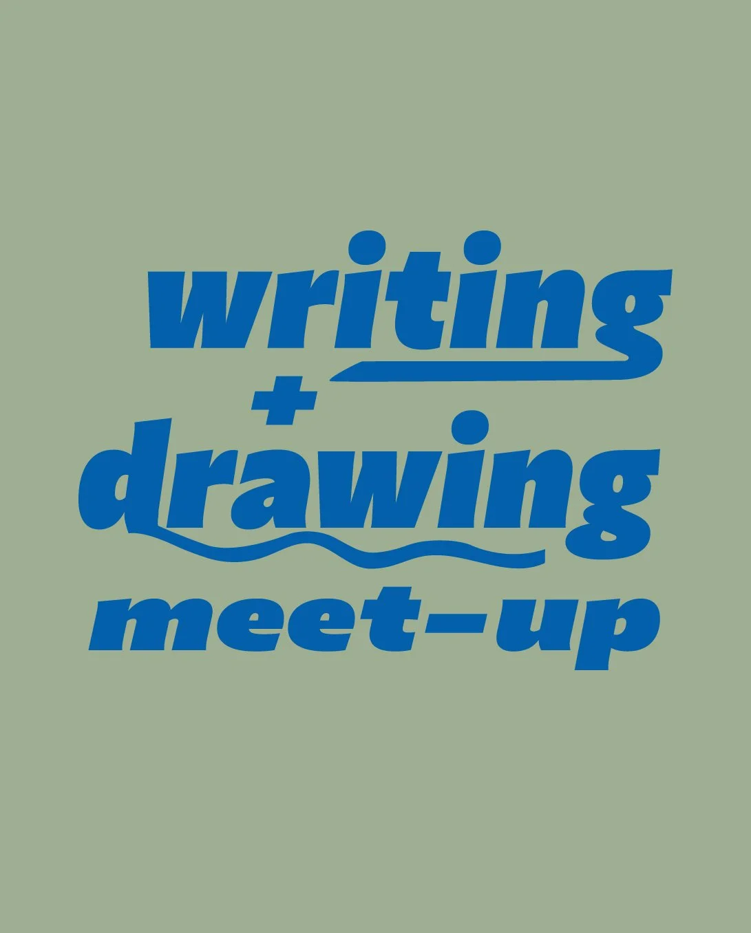 free event writing and drawing meetings