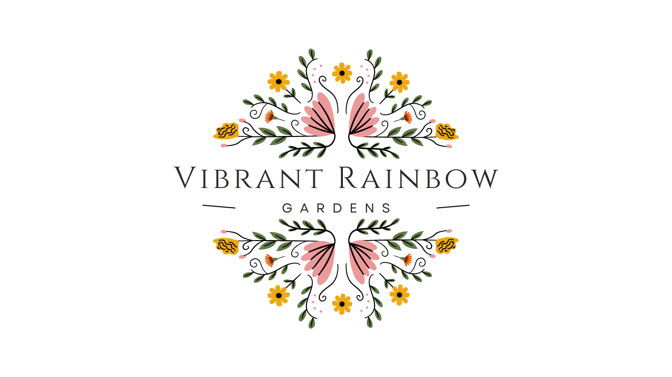 Vibrant Rainbow Gardens