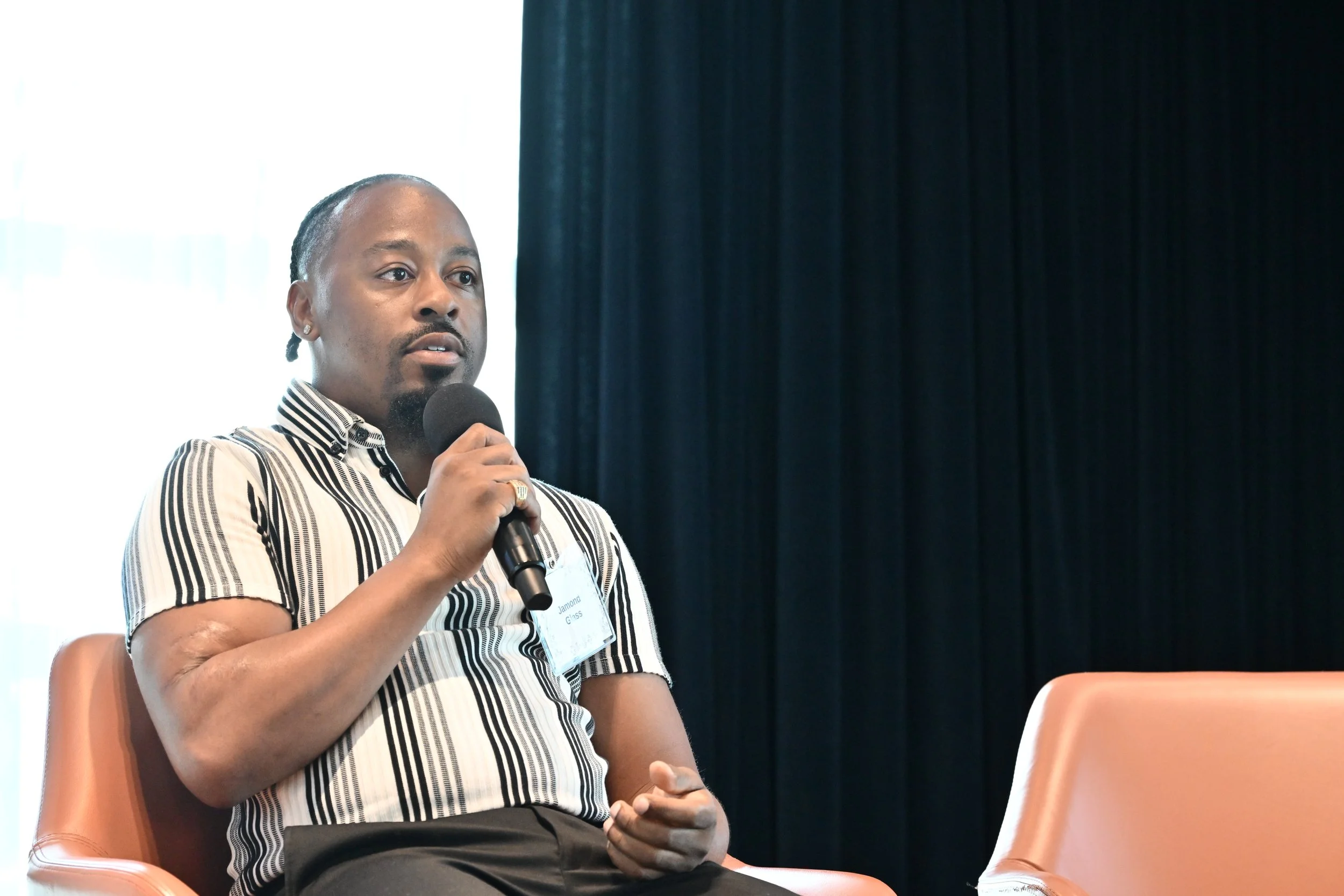 JaMond Glass Foundation Board Member on Survivorship Panel Discussion