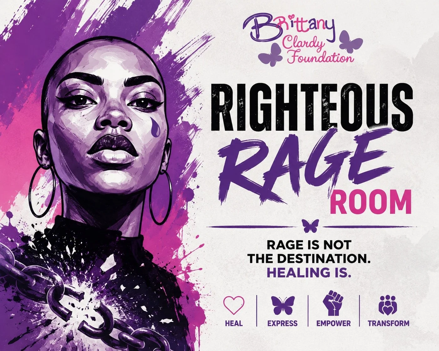 Righteous Rage Room A Space for Healing, Expression, and Collective Care