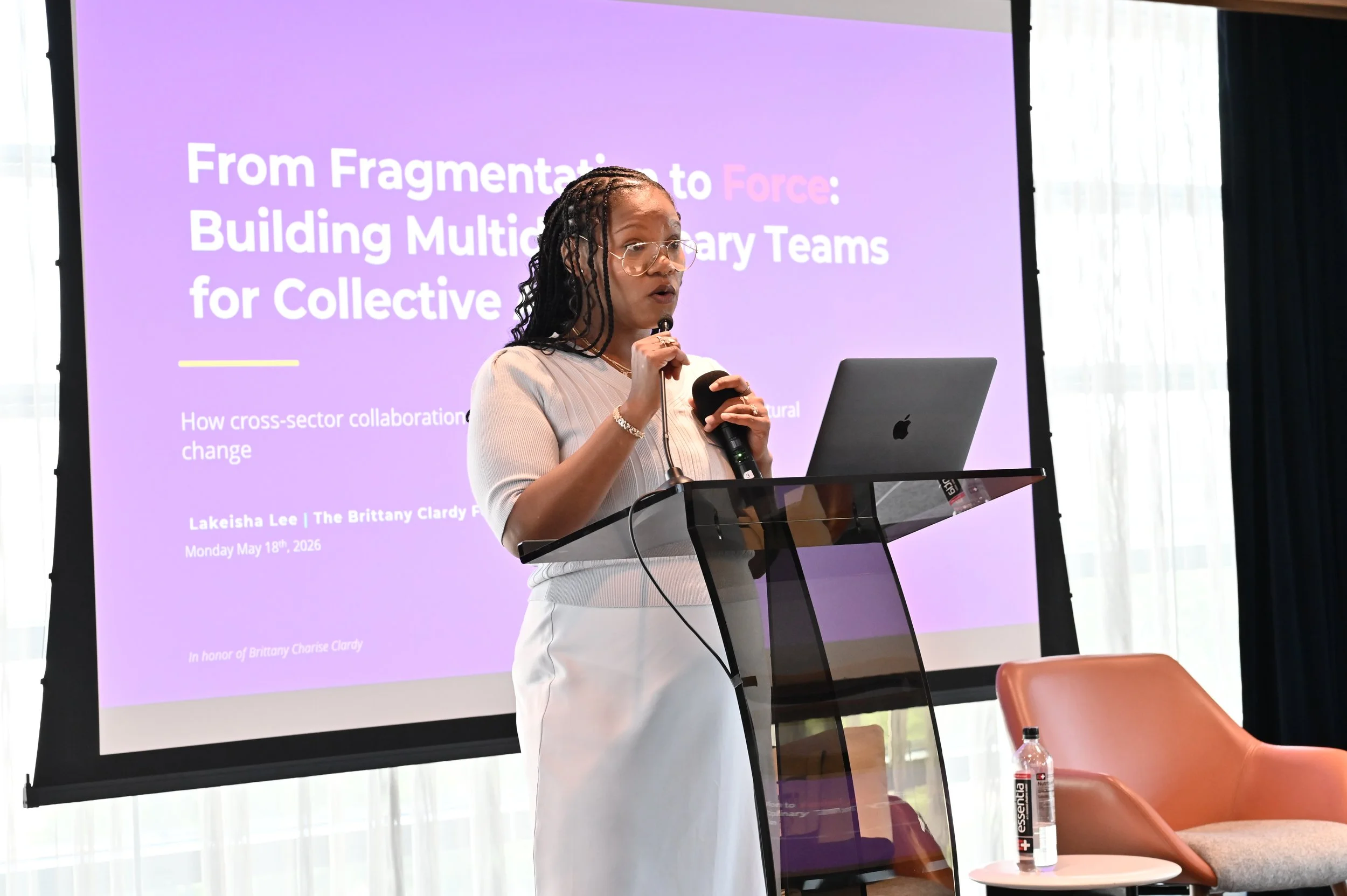 Lakeisha Lee Presenting on Collective Team Building