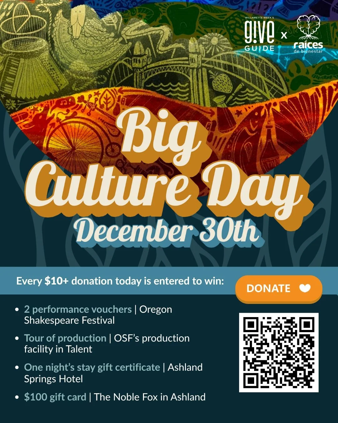 🎉 BIG CULTURE DAY HAS ARRIVED! 🎉 Contribute to our cause via giveguide and stand a chance to win amazing rewards!  By donating, you aid our mission to impact the community positively while also having the opportunity to score big. Who knew being ch
