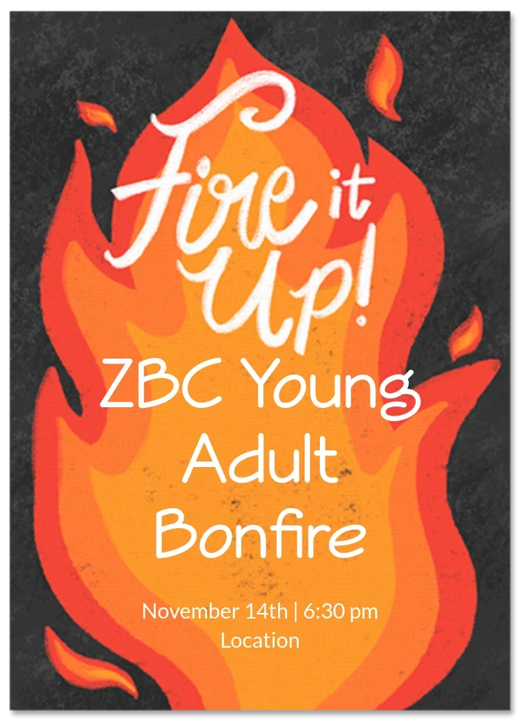 Young Adult Bonfire