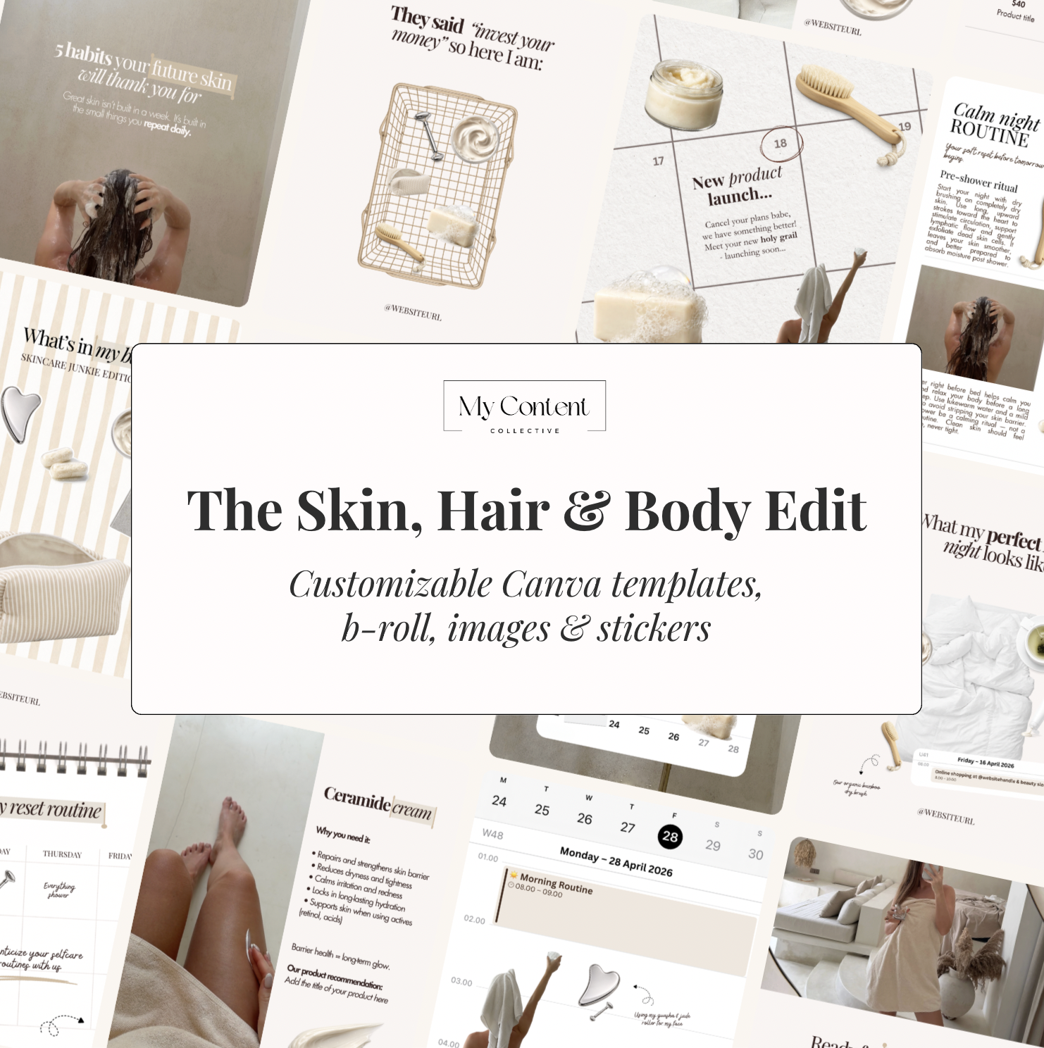 Skin, Hair & Bodycare Content Bundle