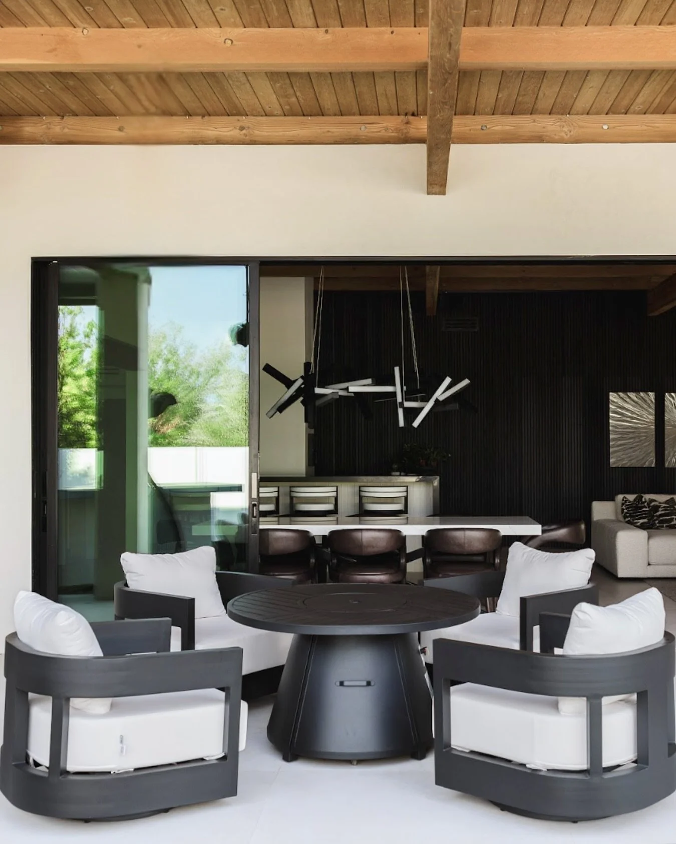 Temps are starting to cool down which means patio season is here! 
Let’s create a space that’s perfect for kicking back, putting your feet up and soaking it all in. 
Click the link in bio to get started!