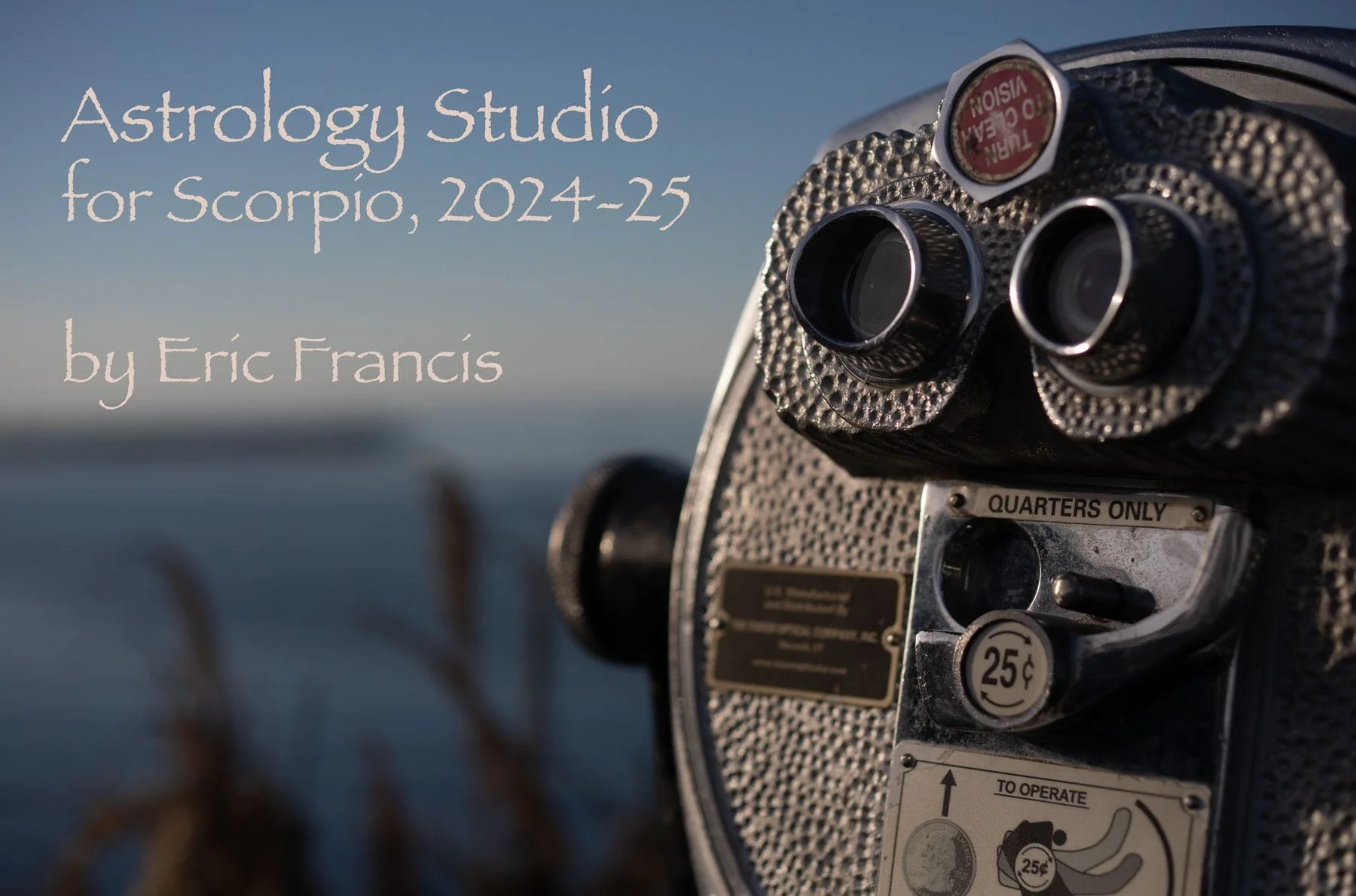 Scorpio Astrology Studio — Astrology Boutique — Readings by Eric Francis
