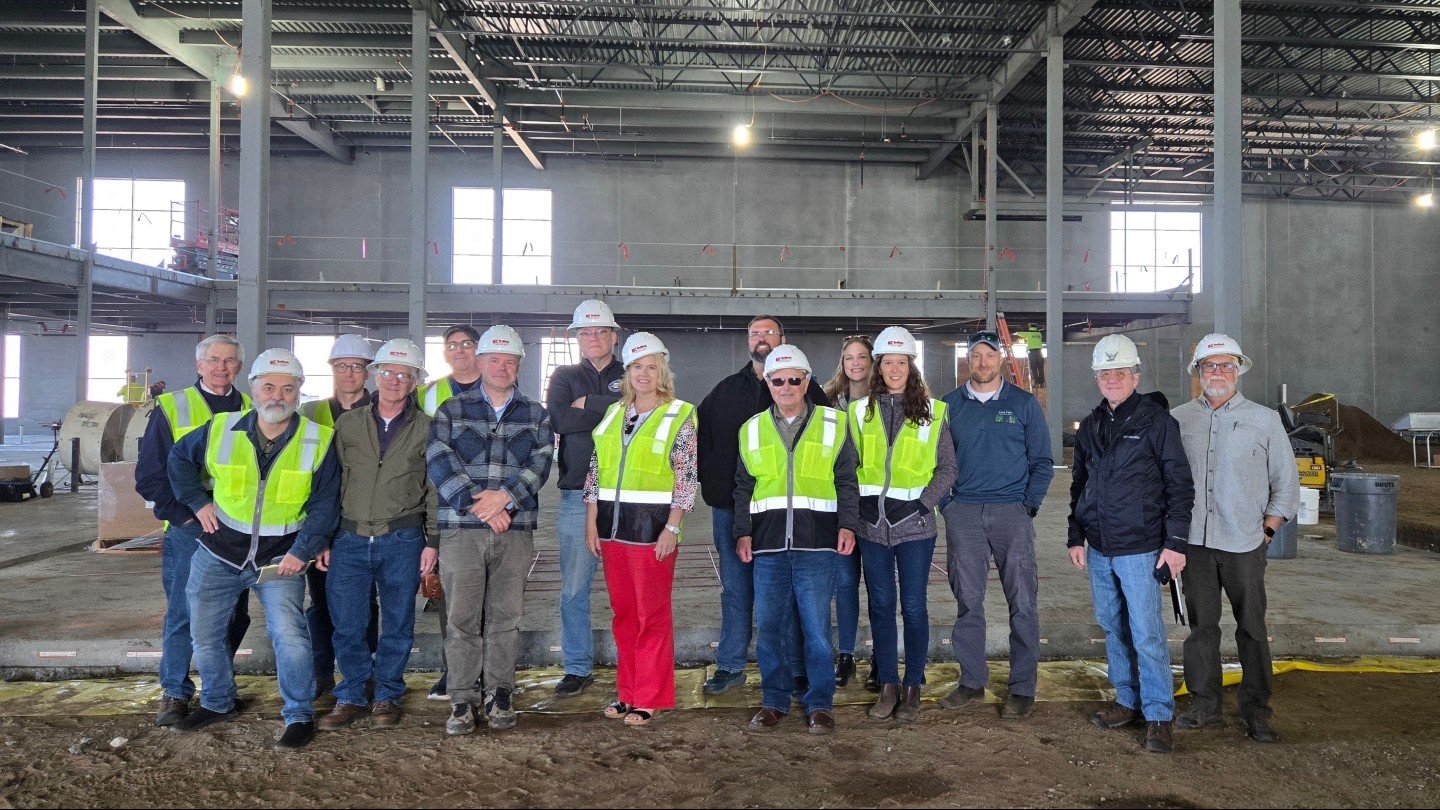 “The vision is becoming real. The legacy is taking shape.”
– Jon Van Amber, Gallery & Brand Designer
Stepping inside the future Minnesota Military & Veterans Museum was nothing short of awe-inspiring.
Led by executive Dire