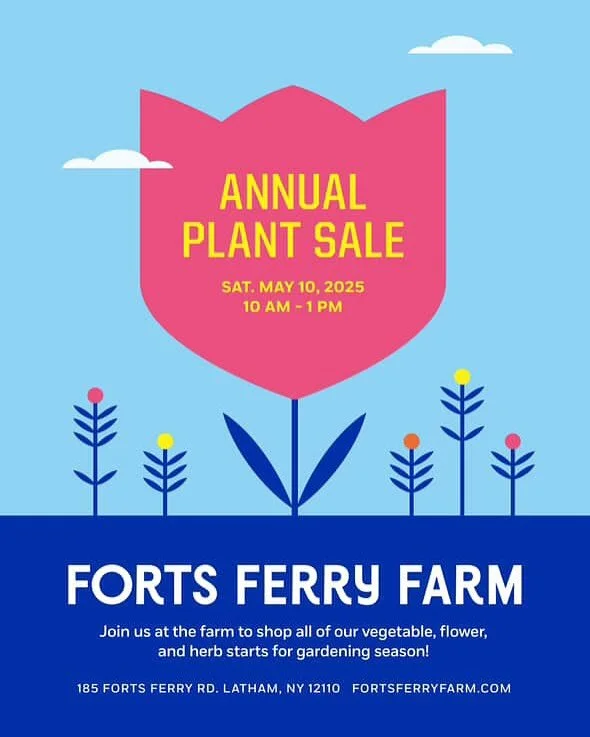 Might we suggest that you stop by @fortsferryfarm&rsquo;s 6th Annual Plant Sale this Saturday? After this rainy, wet week, nothing sounds better to us that a sunny (🤞) Saturday of plant shopping!!

Forts Ferry Farm is known for growing the tastiest 