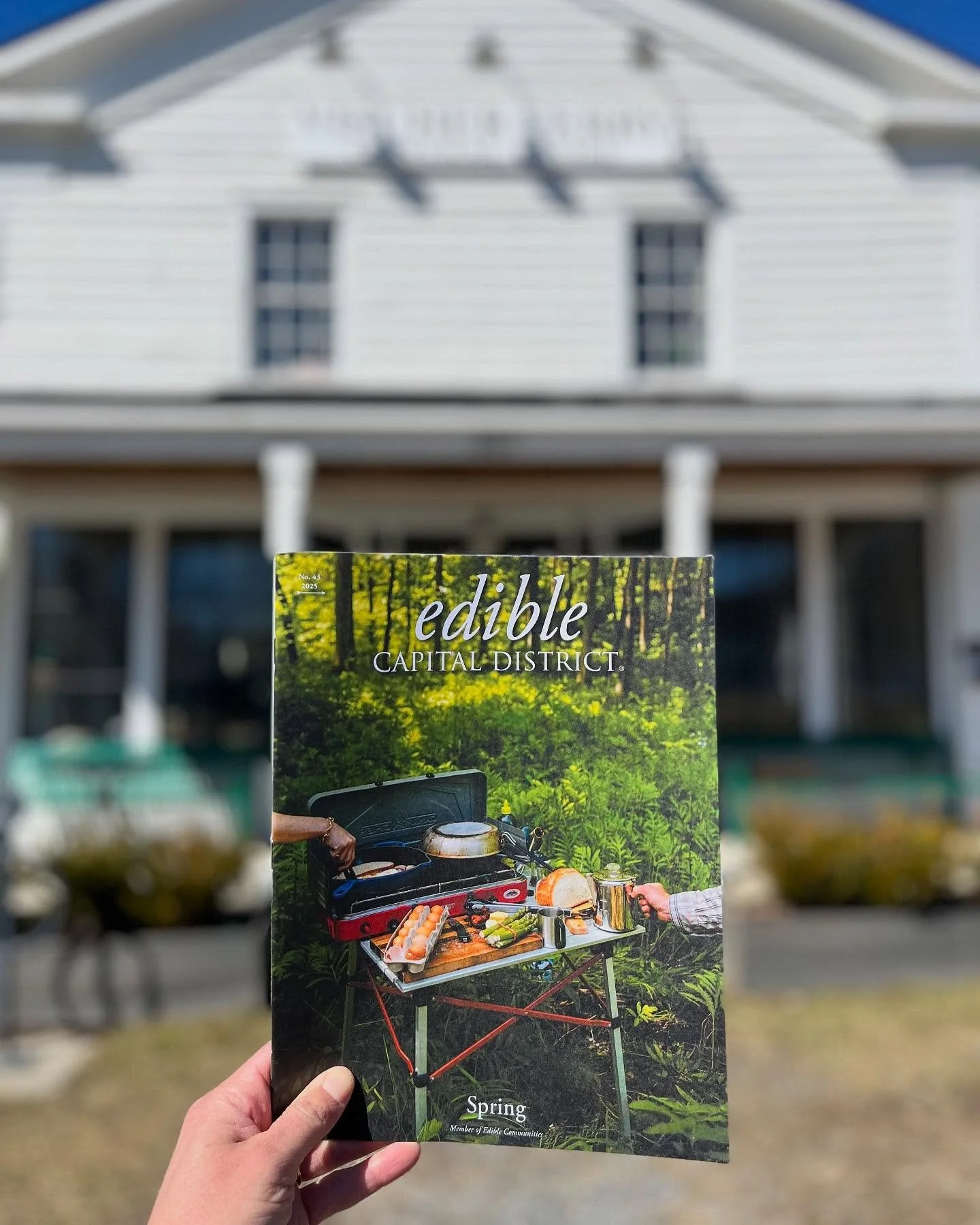 Our new spring issue has landed and is winging its way out to all of our distribution partners across the Capital Region this week!! 

First stop on our Saratoga route&hellip; the @vischerferrygeneralstore! Find a copy at any of the below locations o