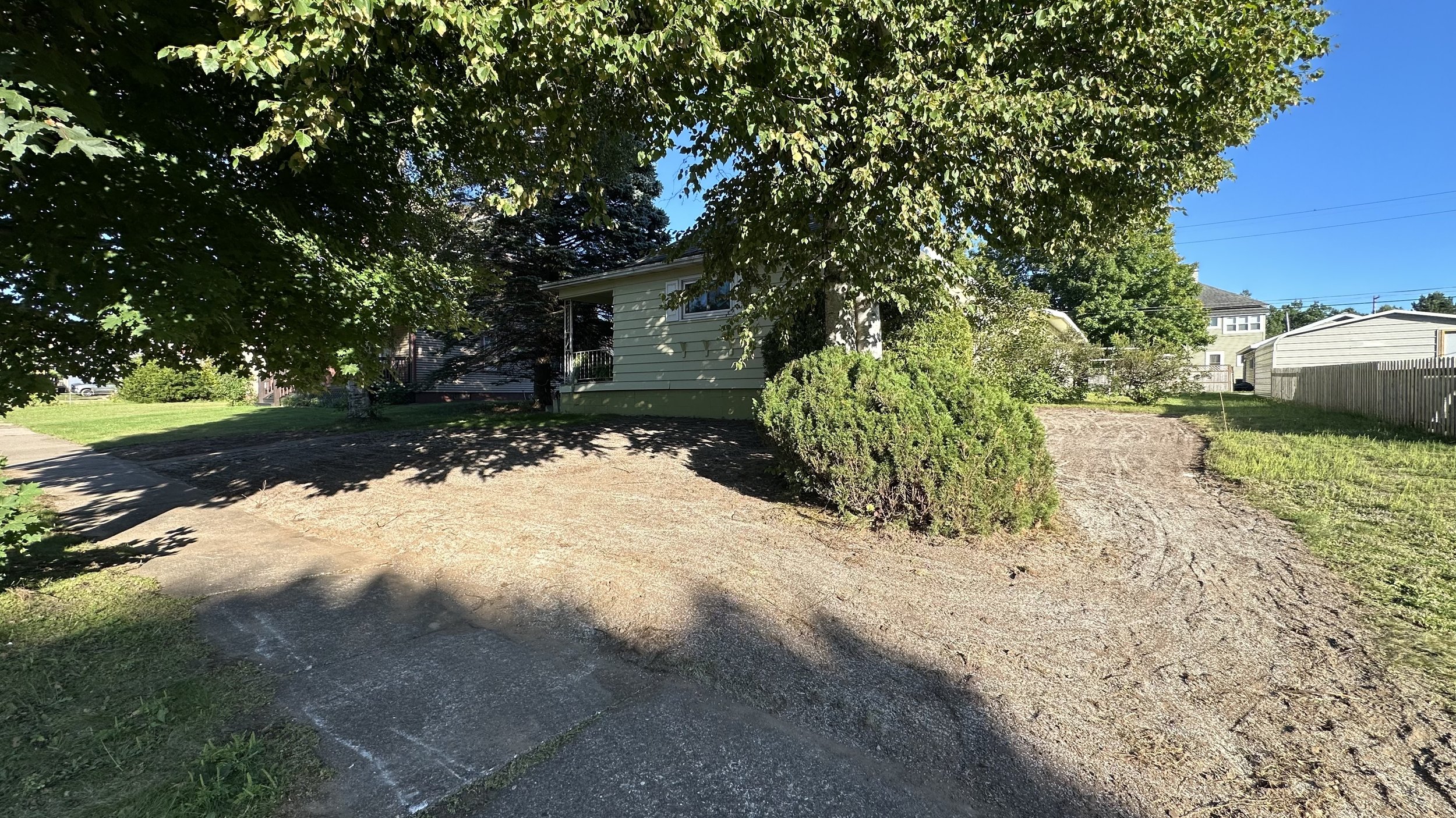 New Lawn in Negaunee, Michigan