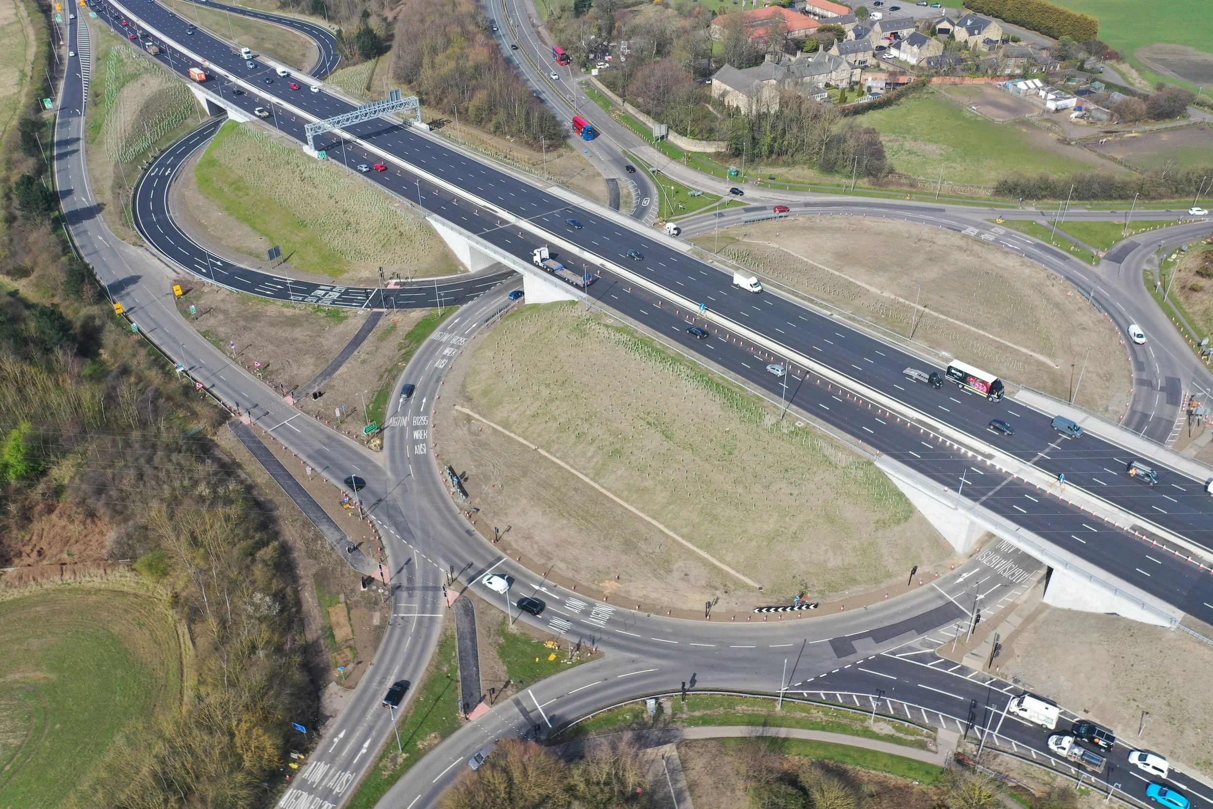A1 Junction 66 Structures Widening