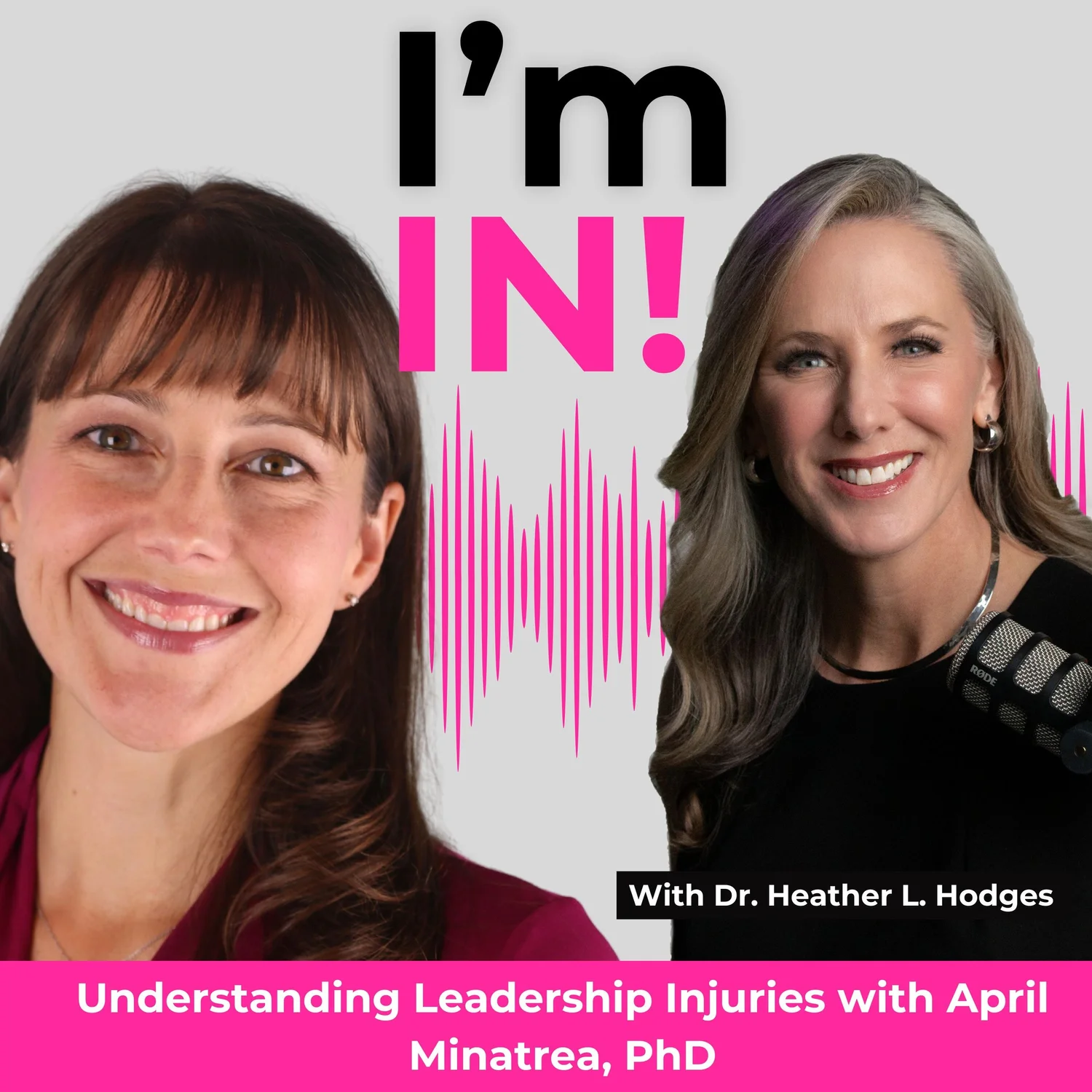 #12: Understanding Leadership Injuries with April Minatrea, PhD episode artwork