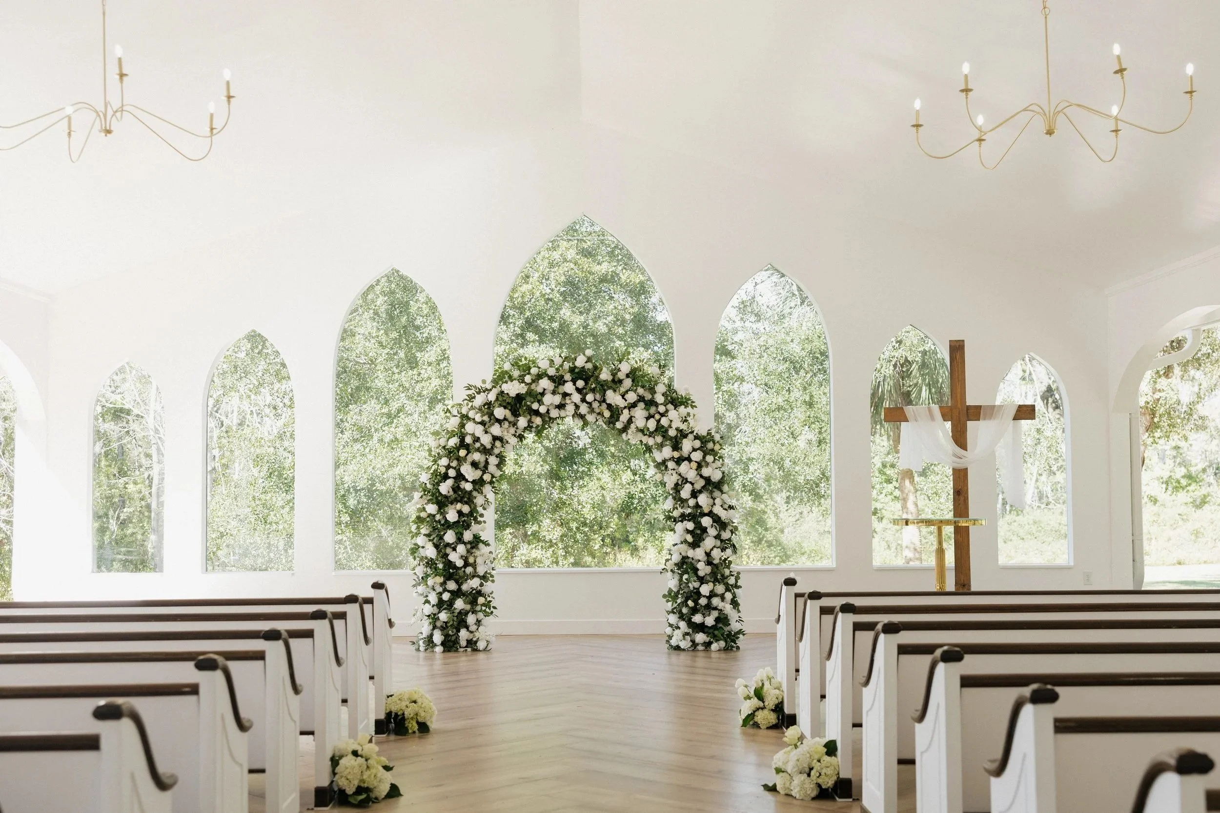 What Couples Say About Their First Look Inside Esme Lane Chapel at The Whitewood Ranch