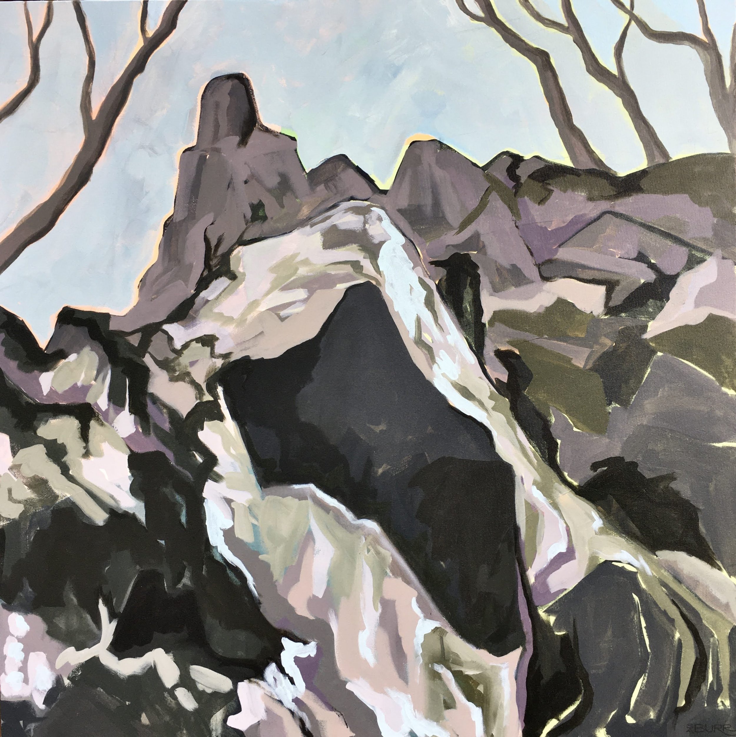 Sheltering Rock   •   48 x 48