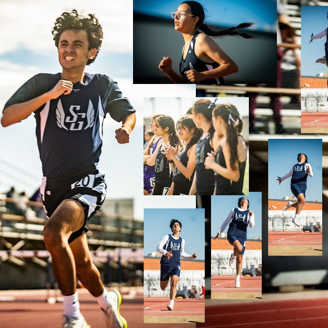 Faster than a Friday bell. 🏃 🏃‍♀️ 💨 #trackstars #track