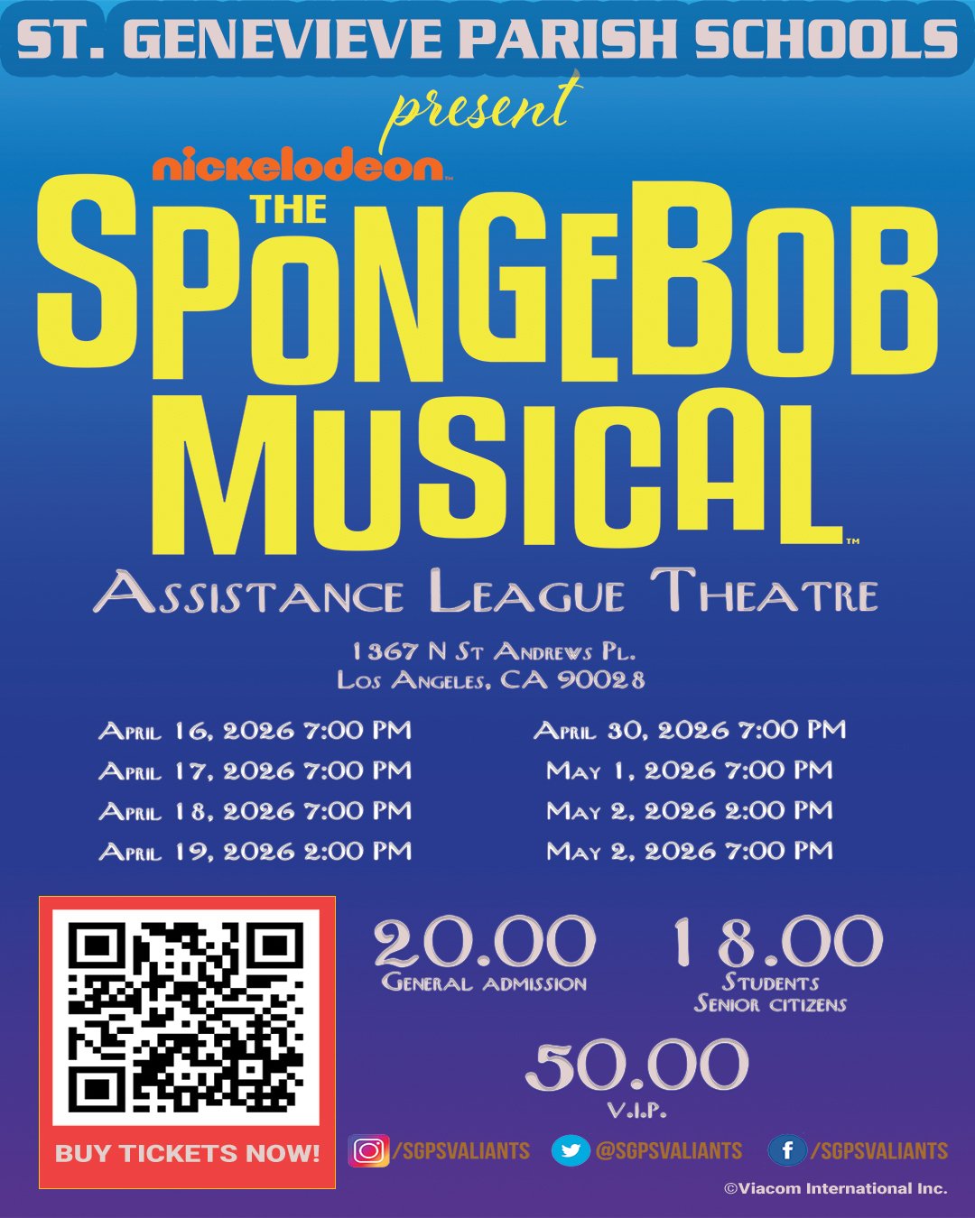 Purchase Tickets NOW!