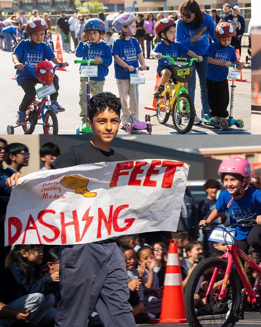 The fastest kids on campus 💨