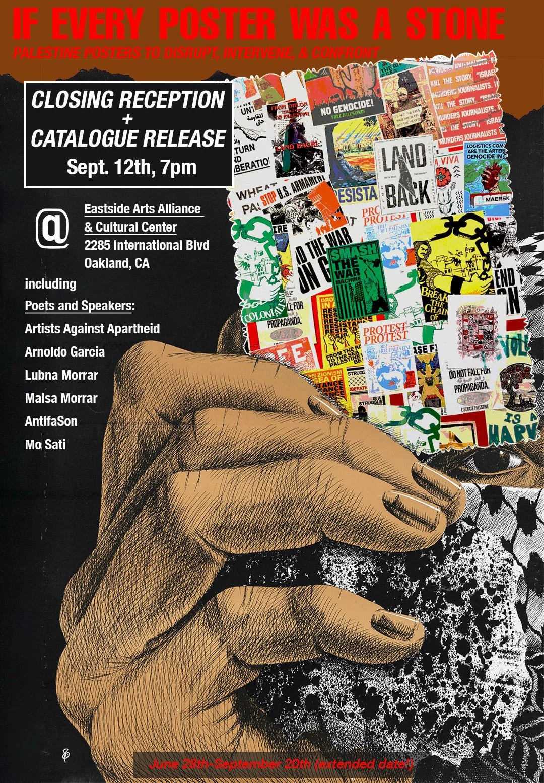 If Every Poster Was a Stone: Palestine Prints to Intervene, Disrupt, and Confront