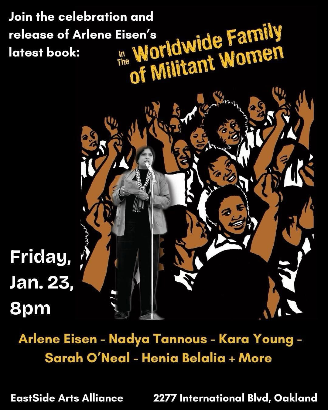 In the Worldwide Family of Militant Women by Arlene Eisen -  Book Release