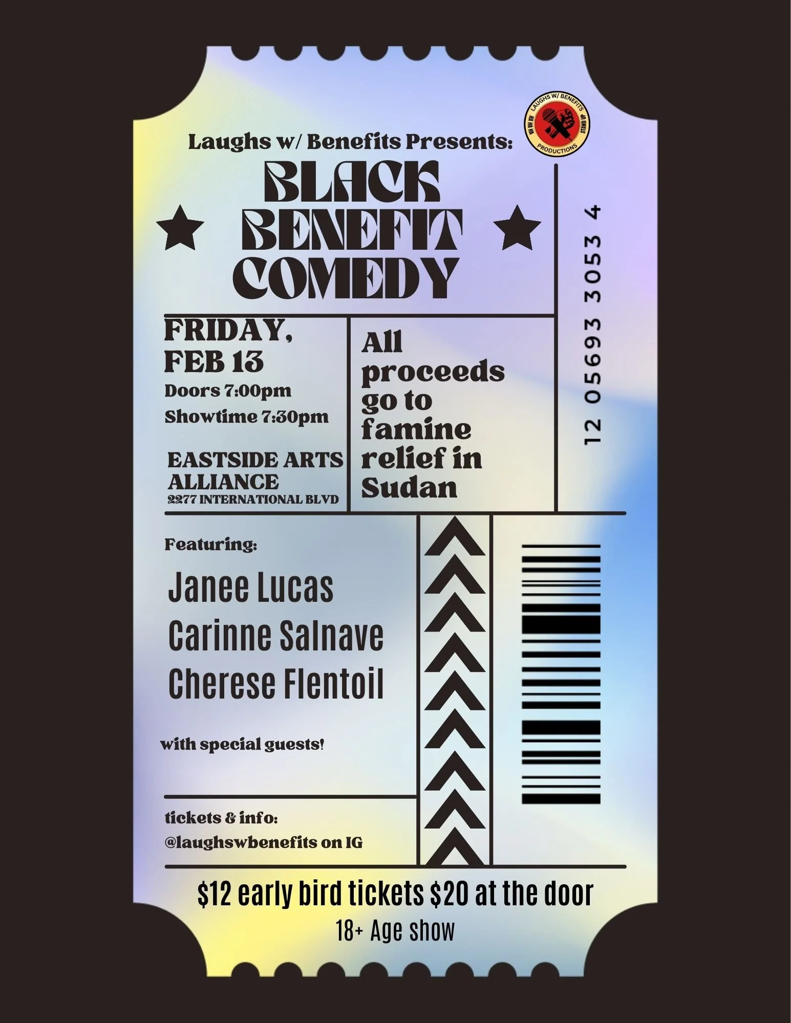 Black Benefits Comedy