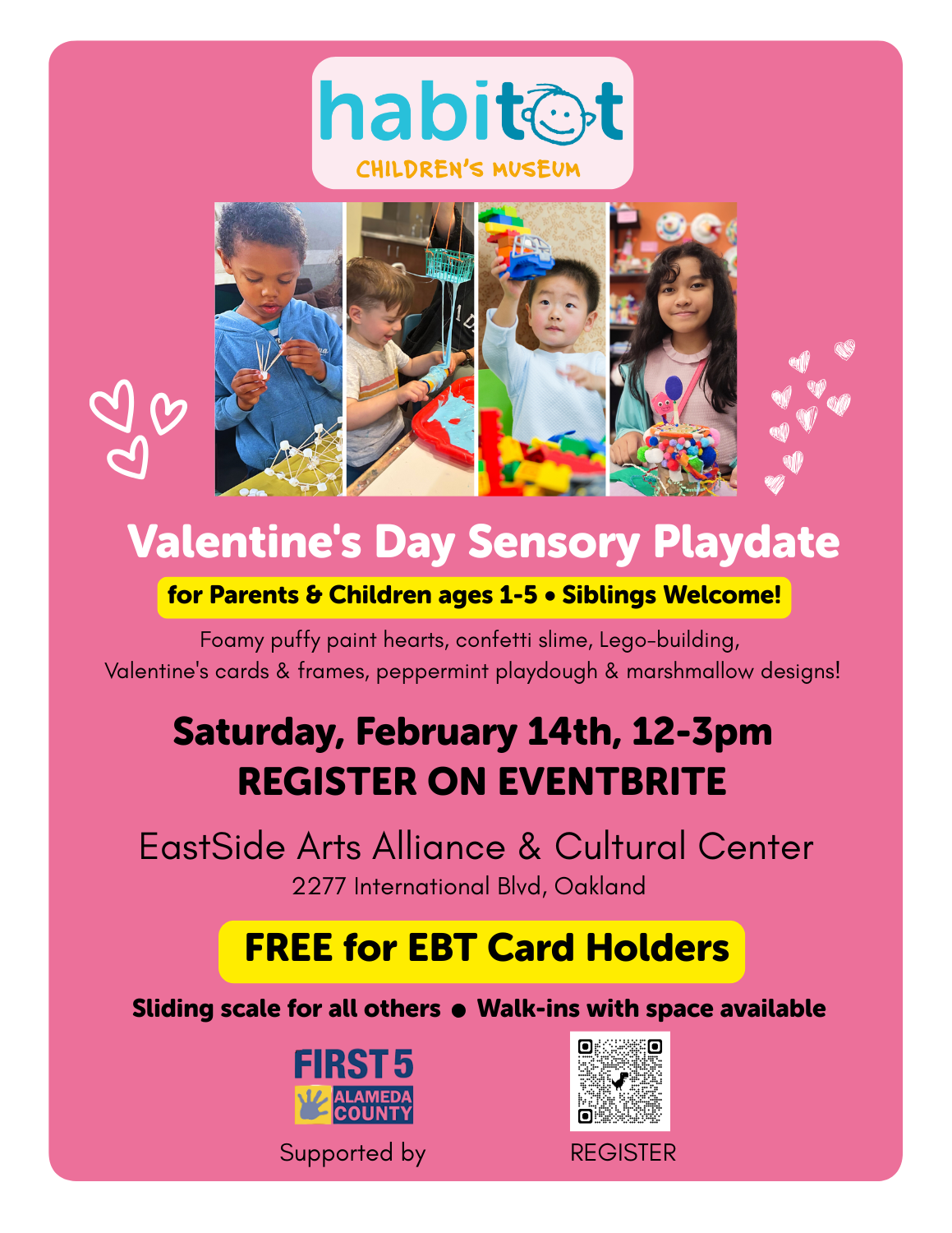 Valentines Day Sensory Play Date w/ Habitot Children’s Museum