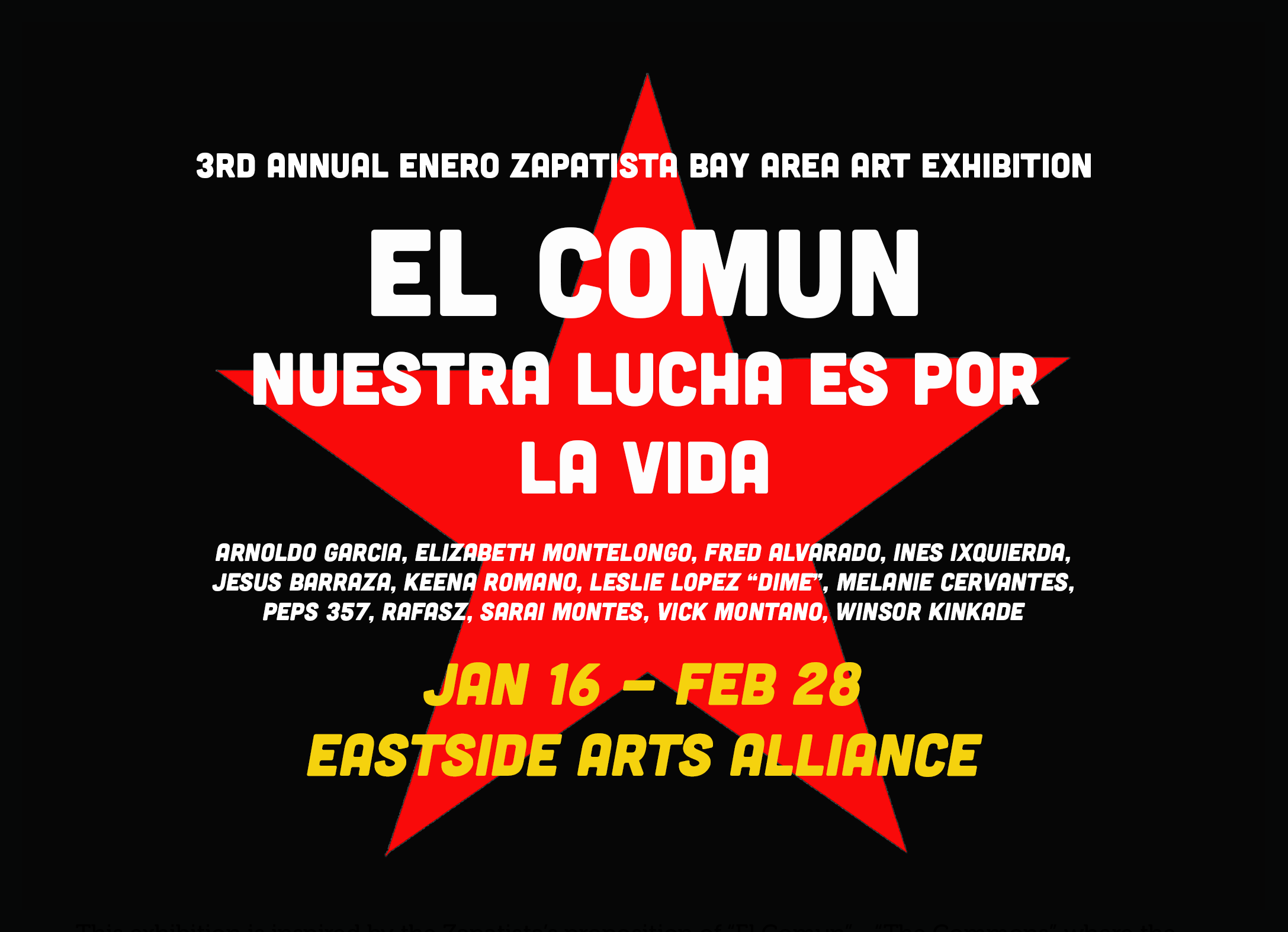 El común Nuestra Lucha es por la Vida