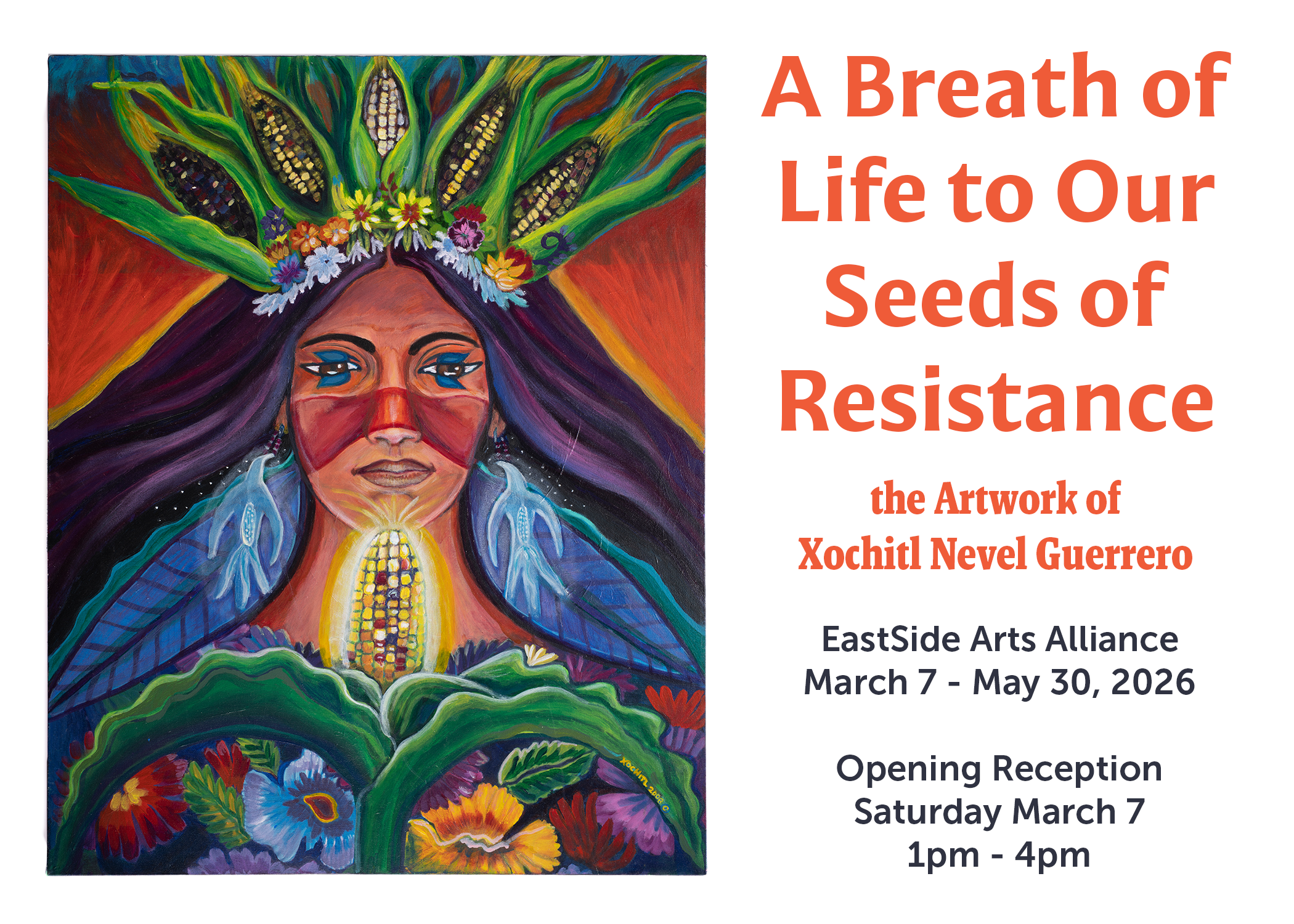 A Breath of Life to Our Seeds of Resistance: The Artwork of Xochitl Nevel Guerrero&nbsp;