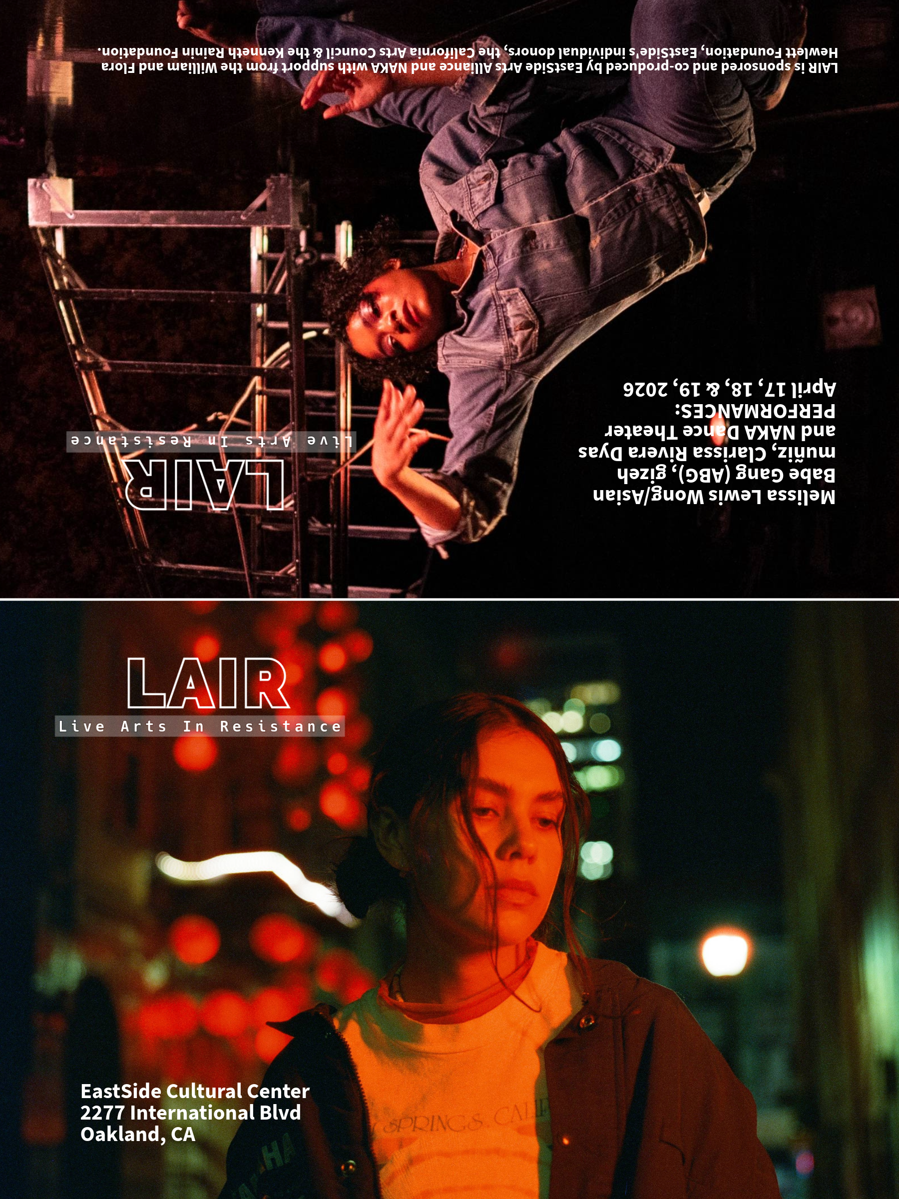 Live Arts in Resistance • April Showcase