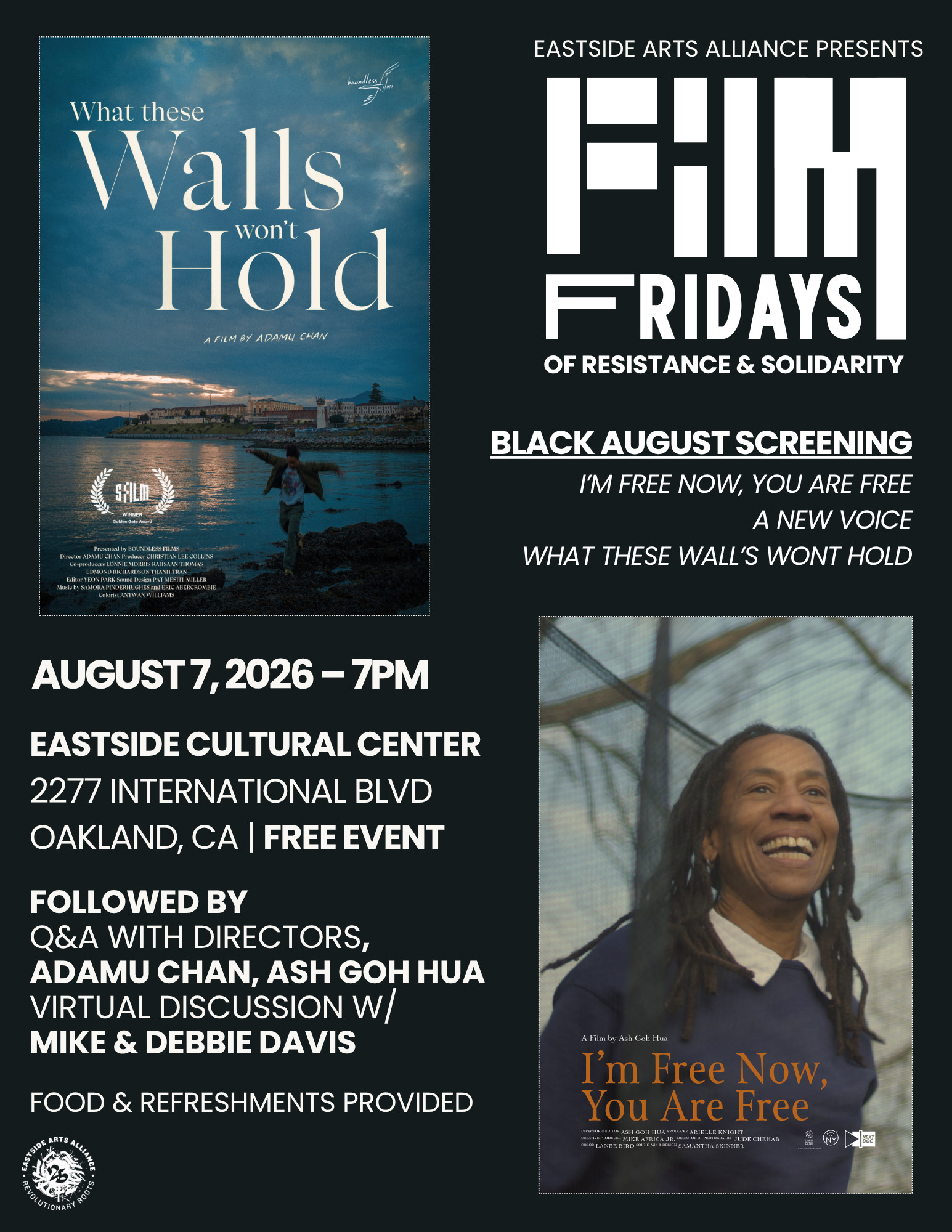 Black August Film Friday Screening