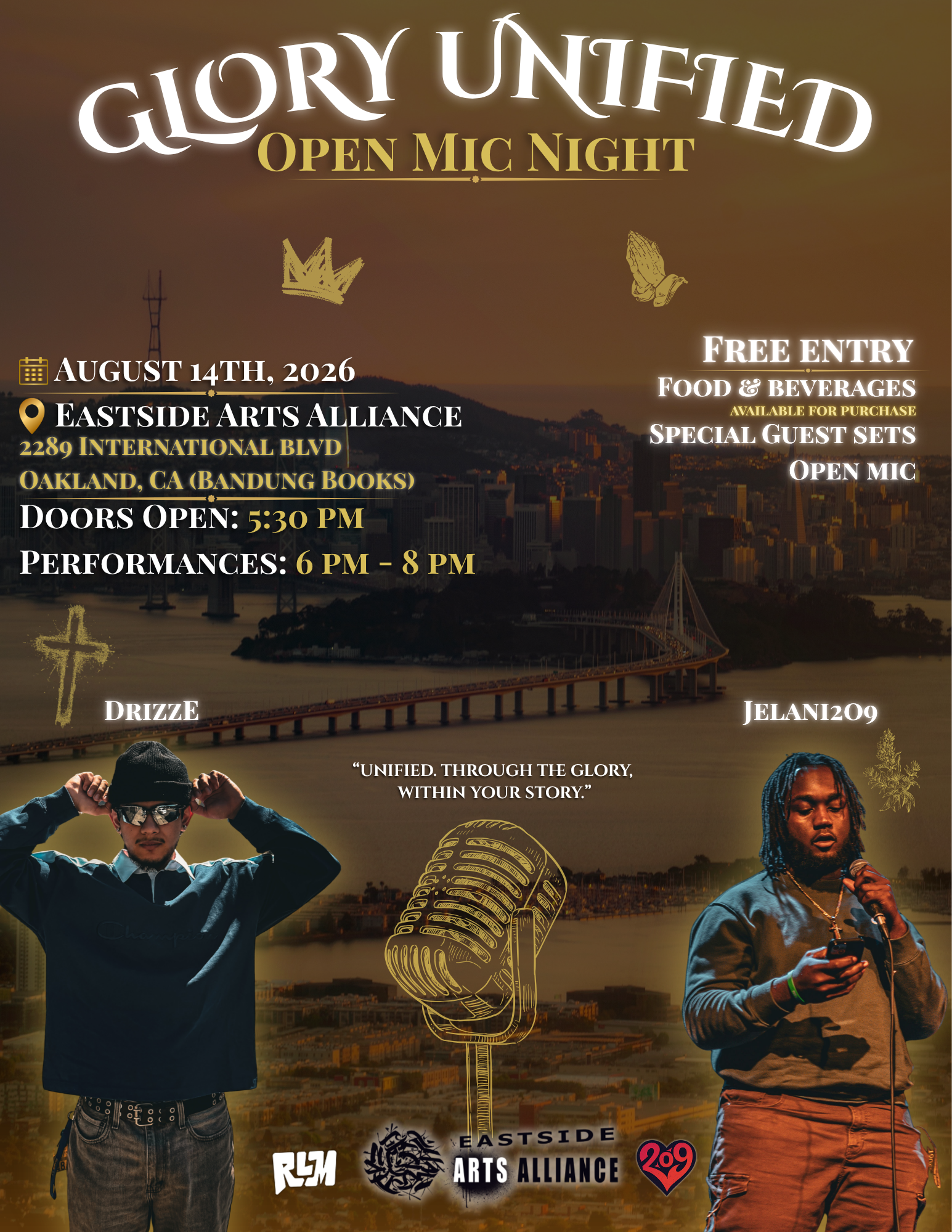Glory Unified Open Mic