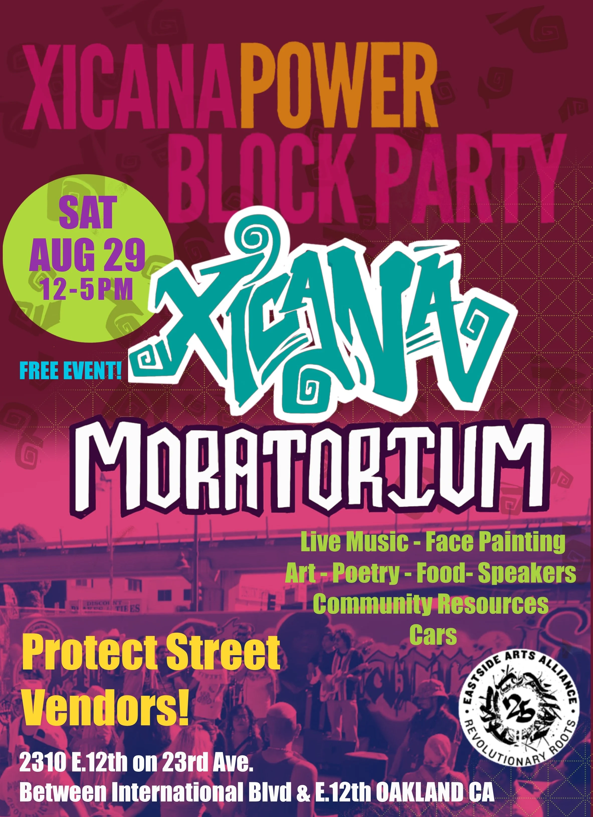Xicana Moratorium Block Party