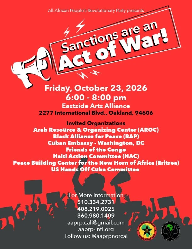 Sanctions are an Act of War
