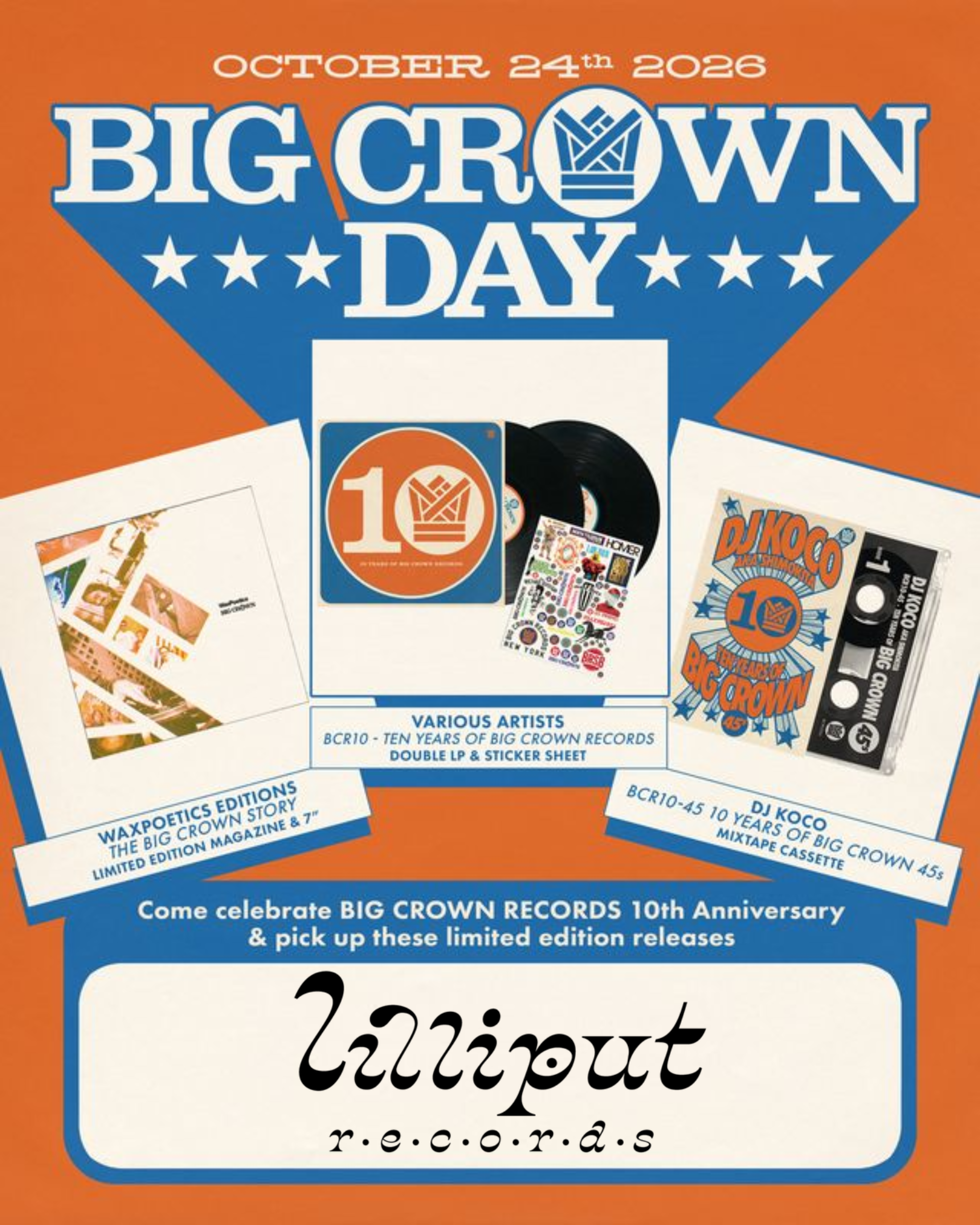 Listening Celebration: Big Crown Records 10 Yr Anniversary