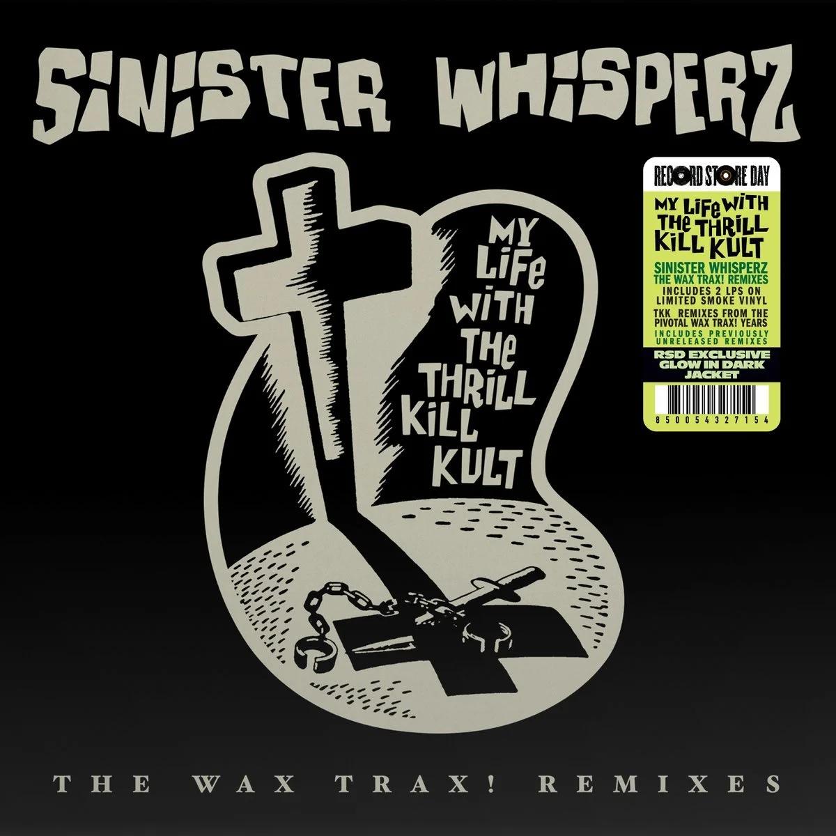 my life with the thrill kill kult : sinister whisperz: the wax trax remixes (LP)