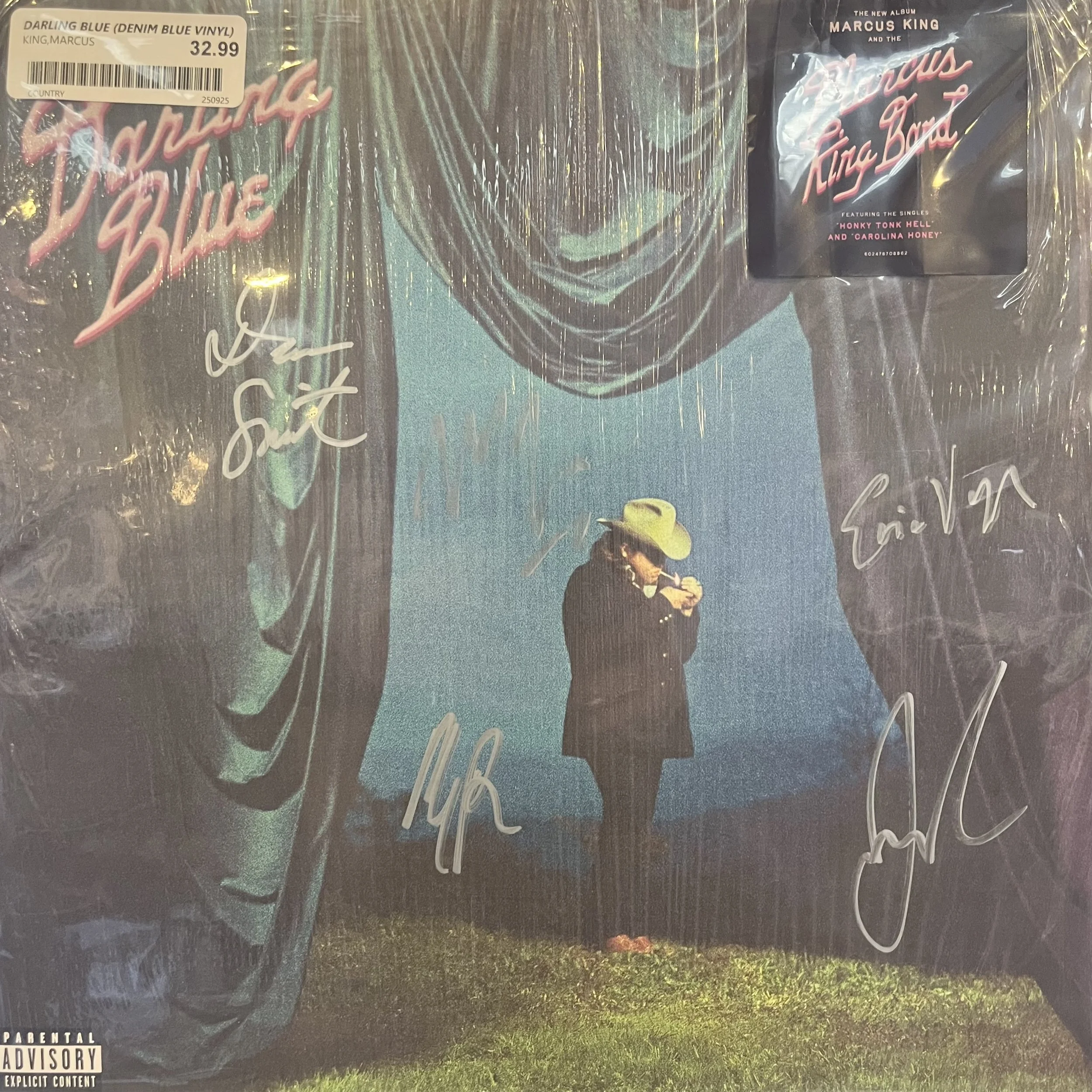 marcus king : darling blue (SIGNED LP)