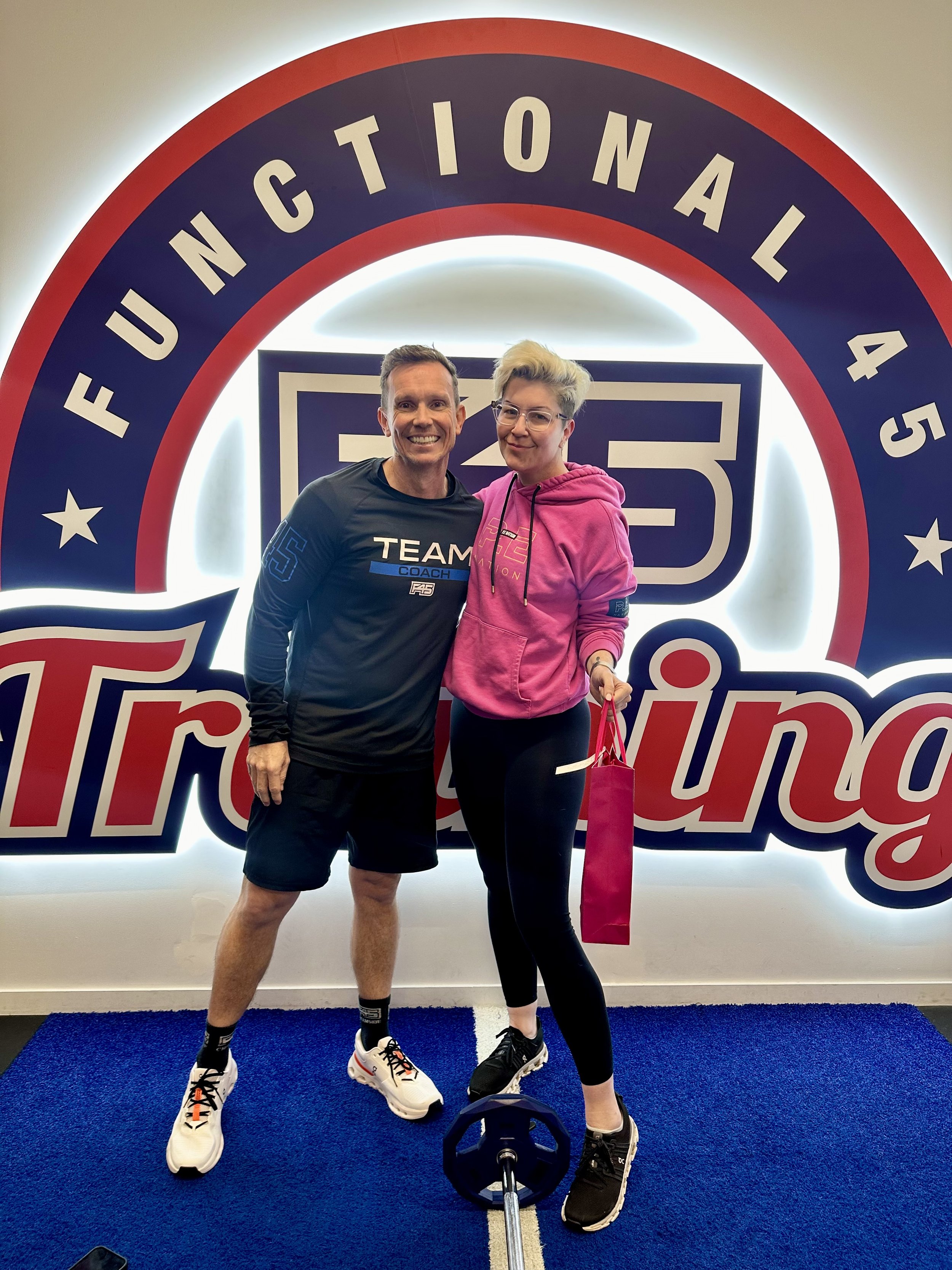 🎉 Congratulations, Dee! - 1000 F45 Sessions