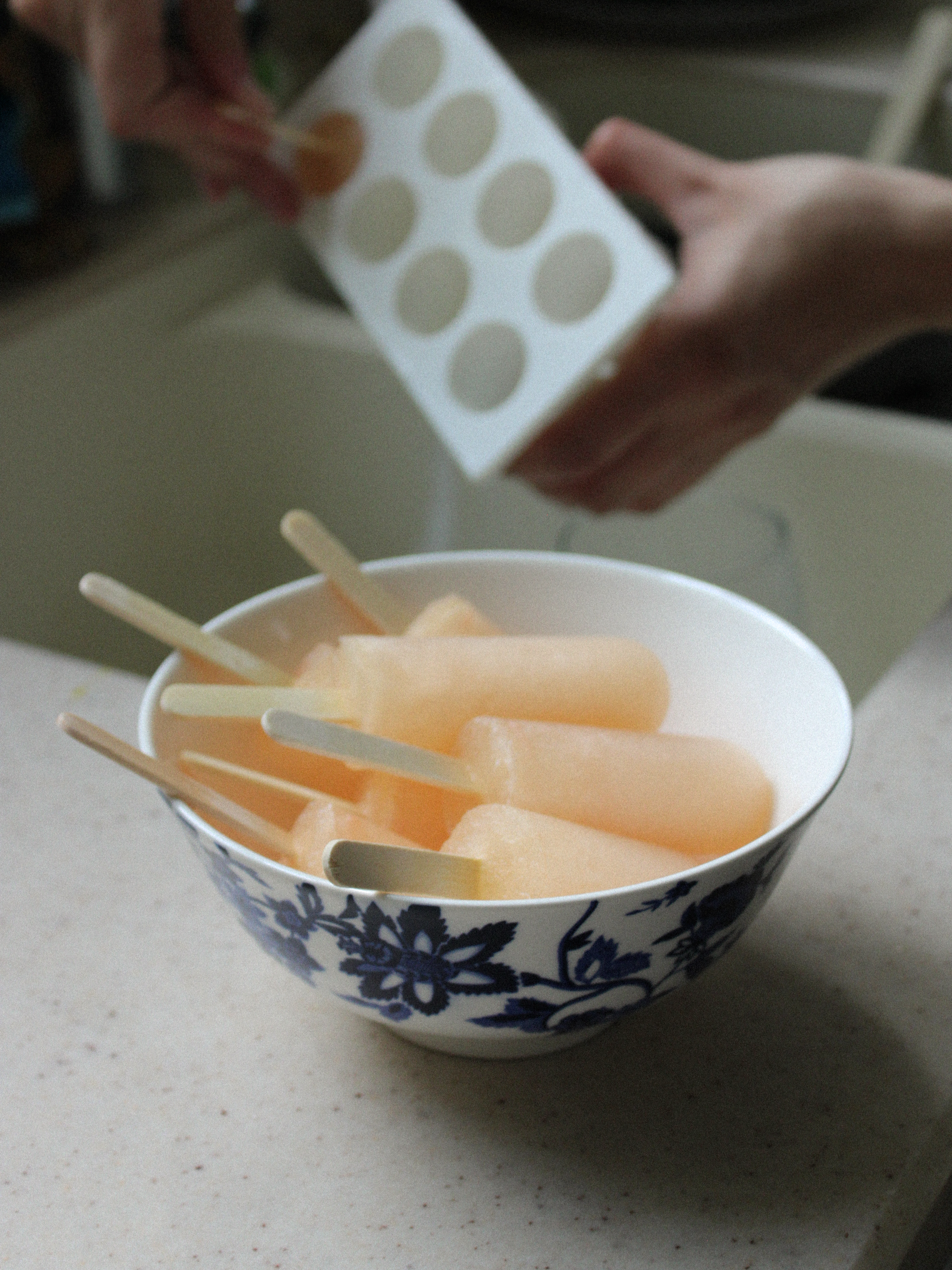 INTERMEZZO // Mint Grapefruit Rose Water Popsicles